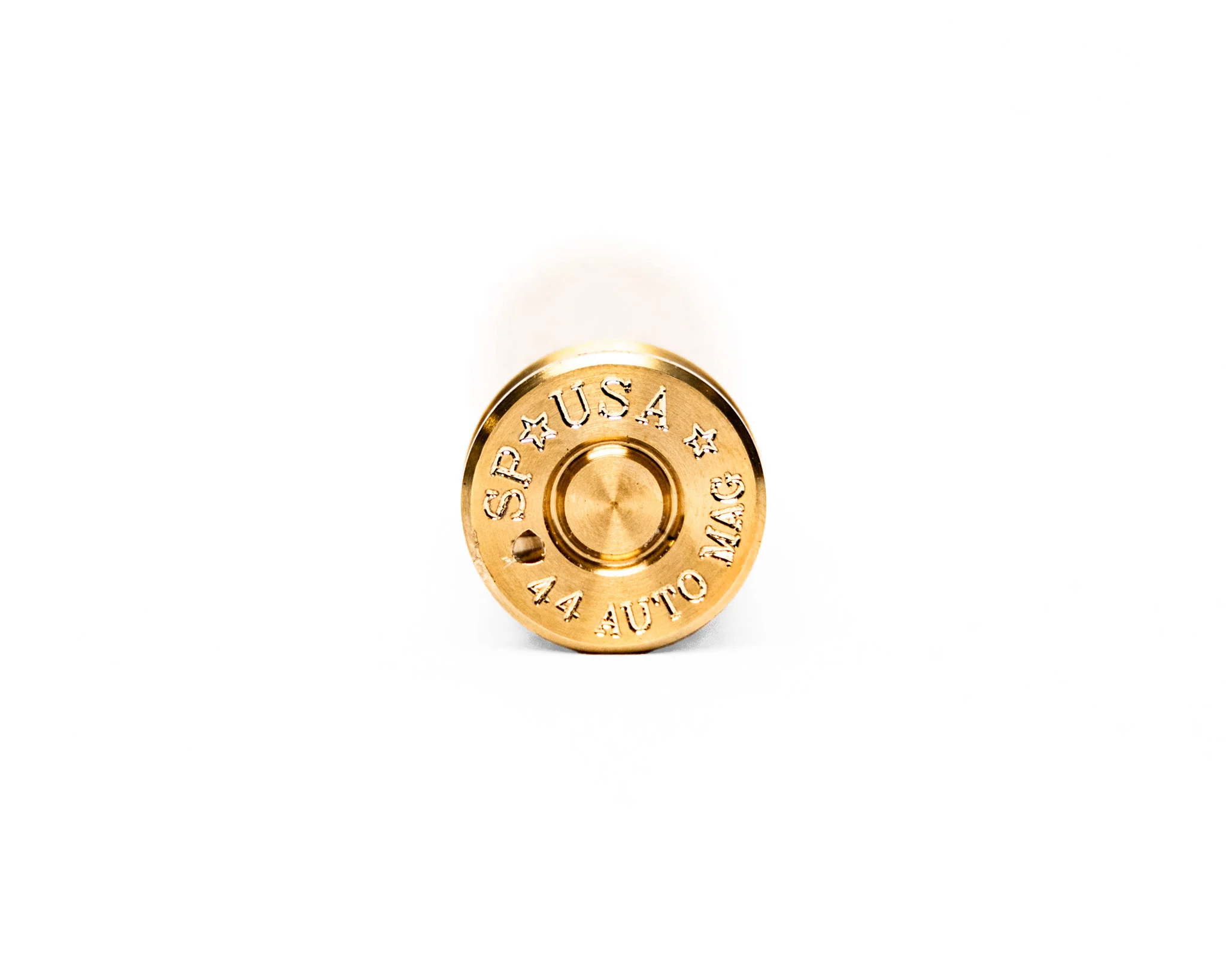 44 Auto Mag Cash Stash — Brass & Copper EDC Keychain Stash Tube - Image 4