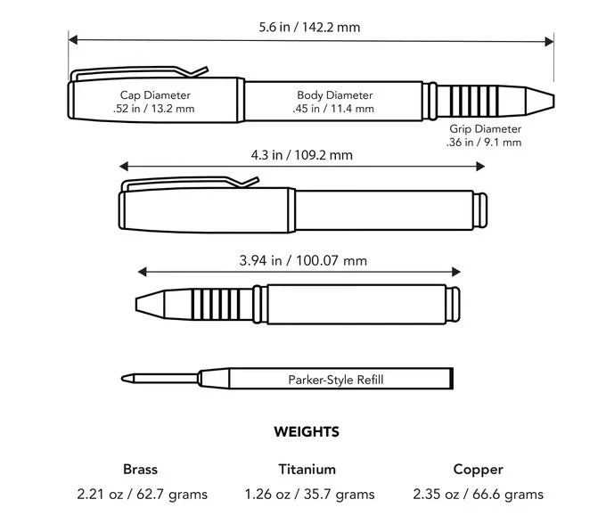 Base Line Capped Pen - Image 15