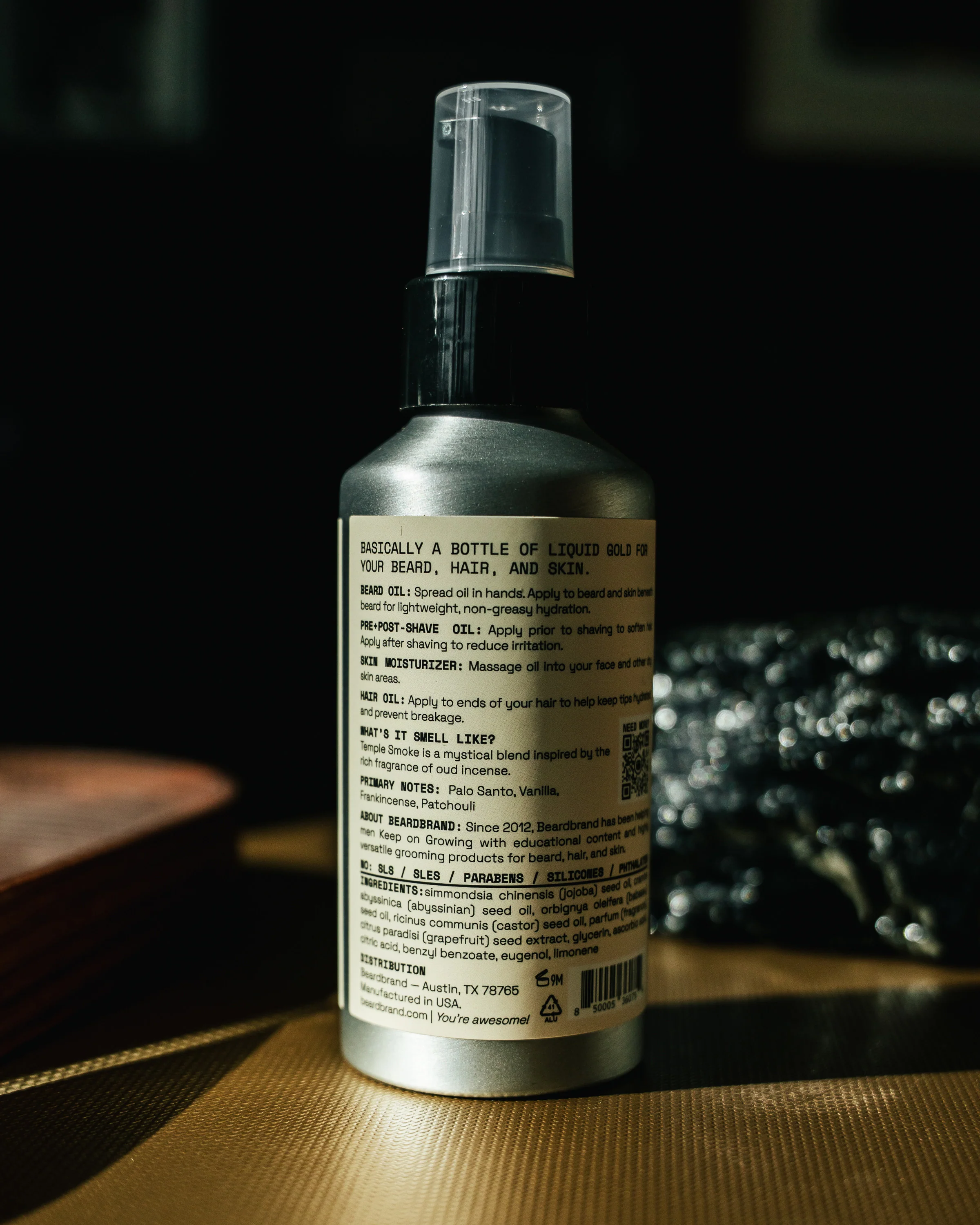 Beardbrand Beard Oil — Lightweight Daily Beard & Face Oil - Image 6