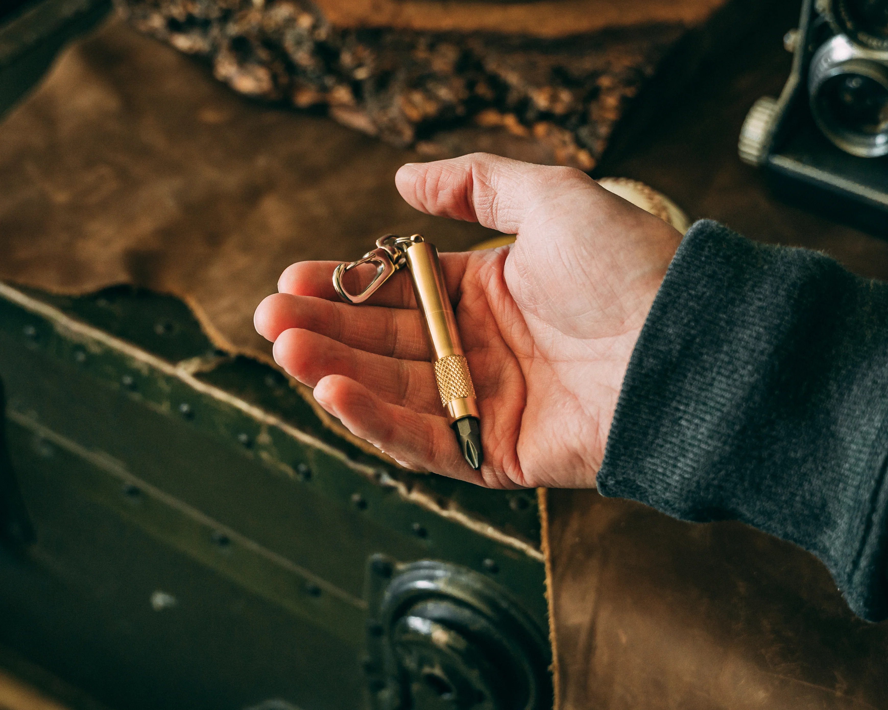 Brass Screwdriver Keychain - Image 10