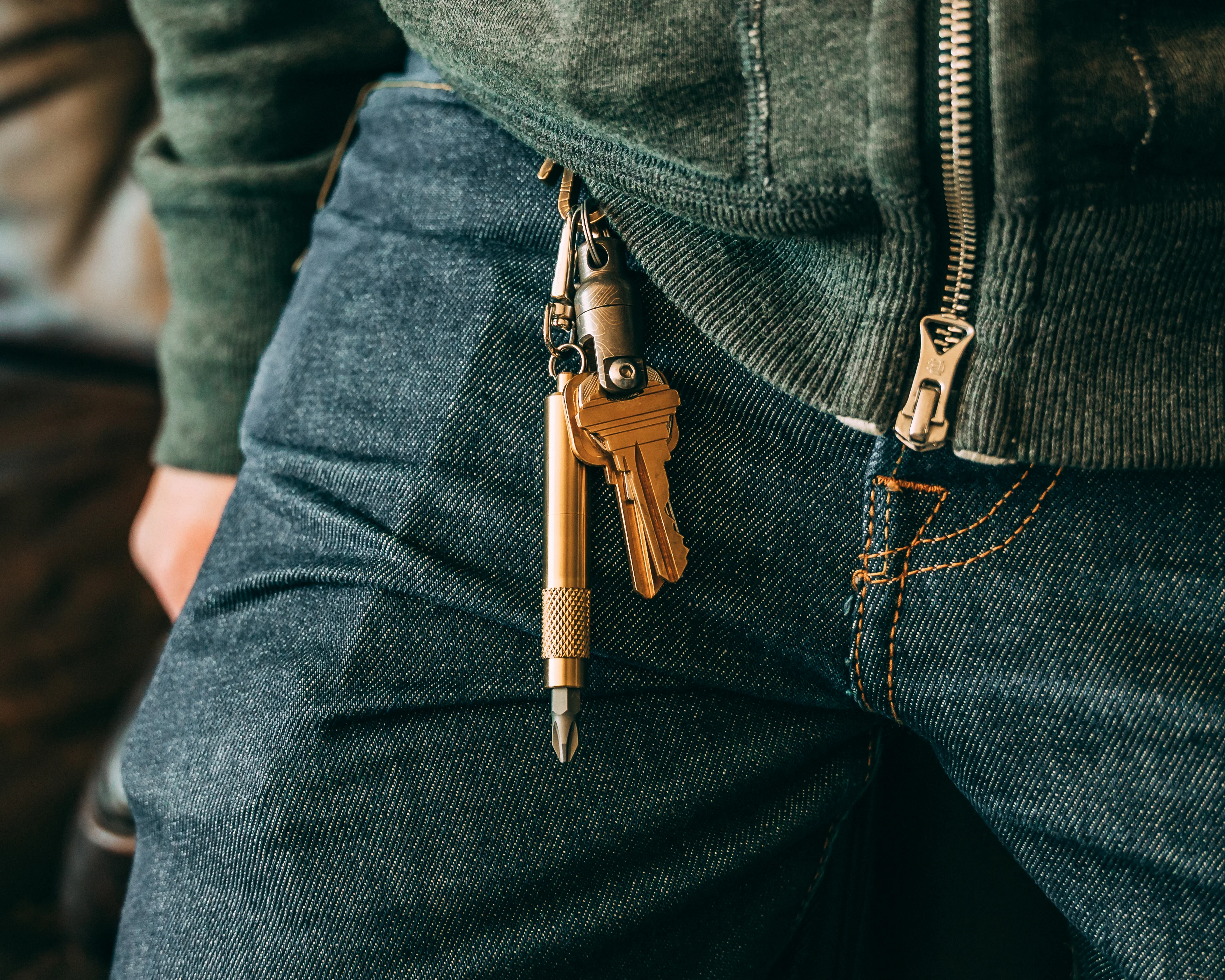 Brass Screwdriver Keychain - Image 11
