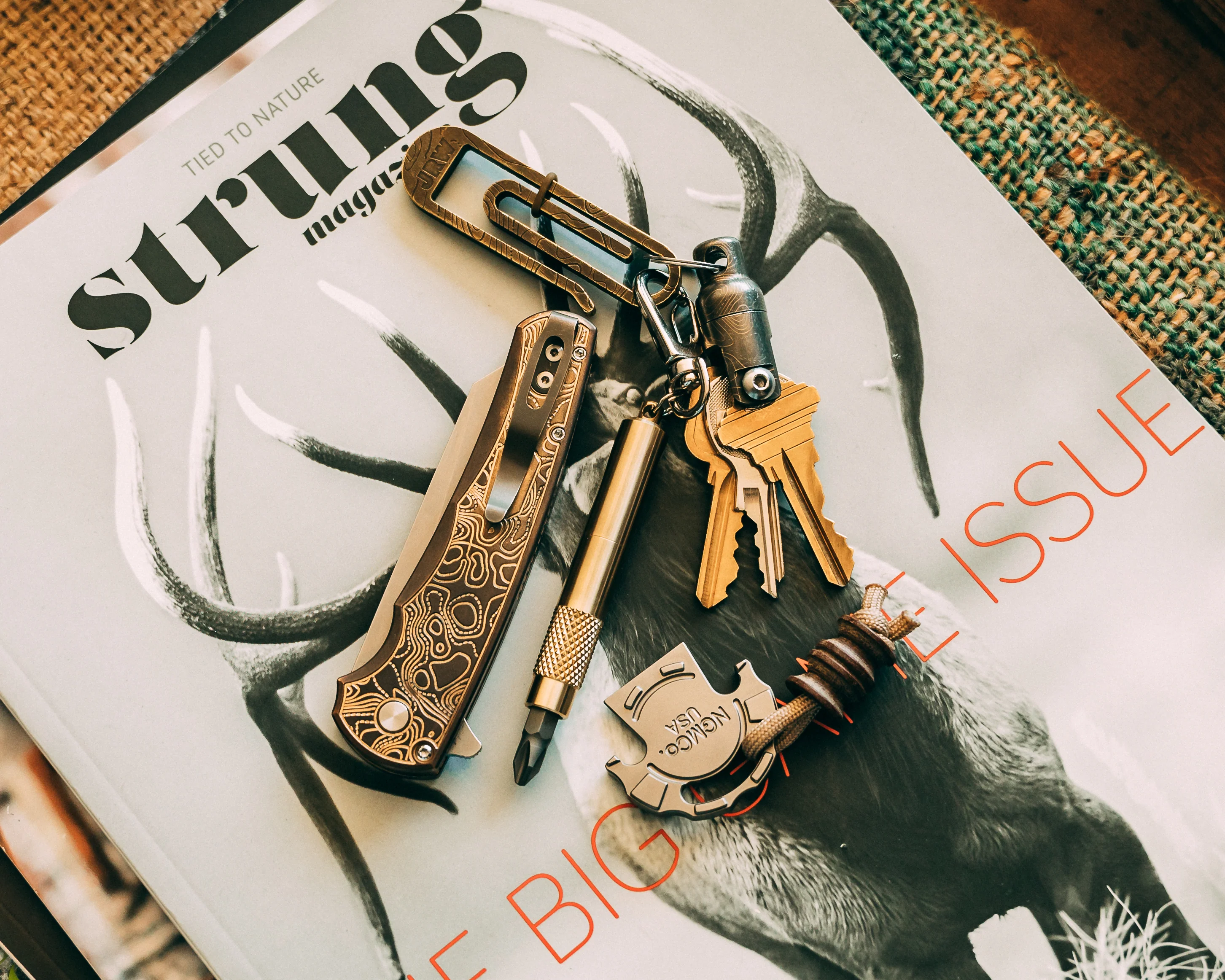 Brass Screwdriver Keychain - Image 12