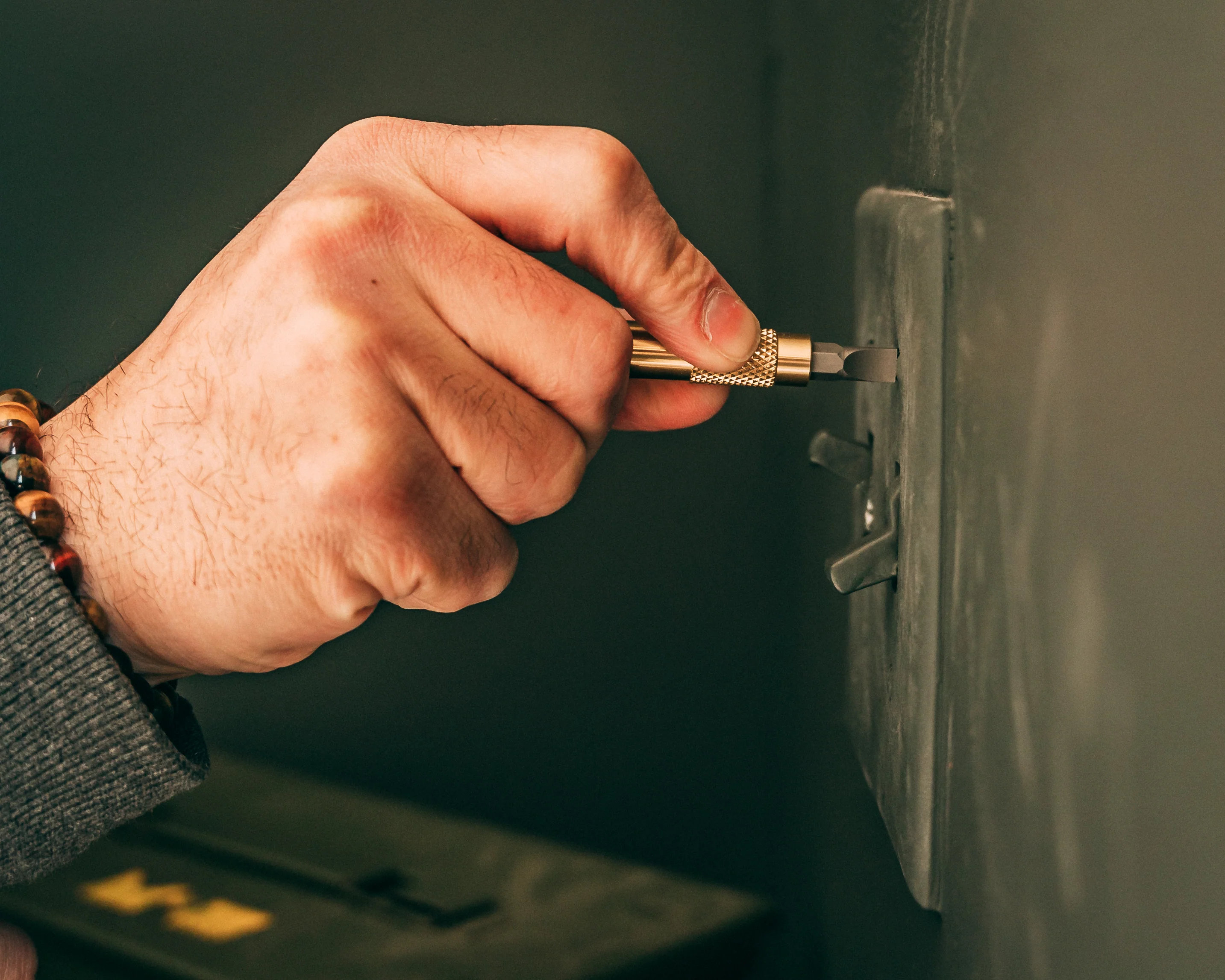 Brass Screwdriver Keychain - Image 8