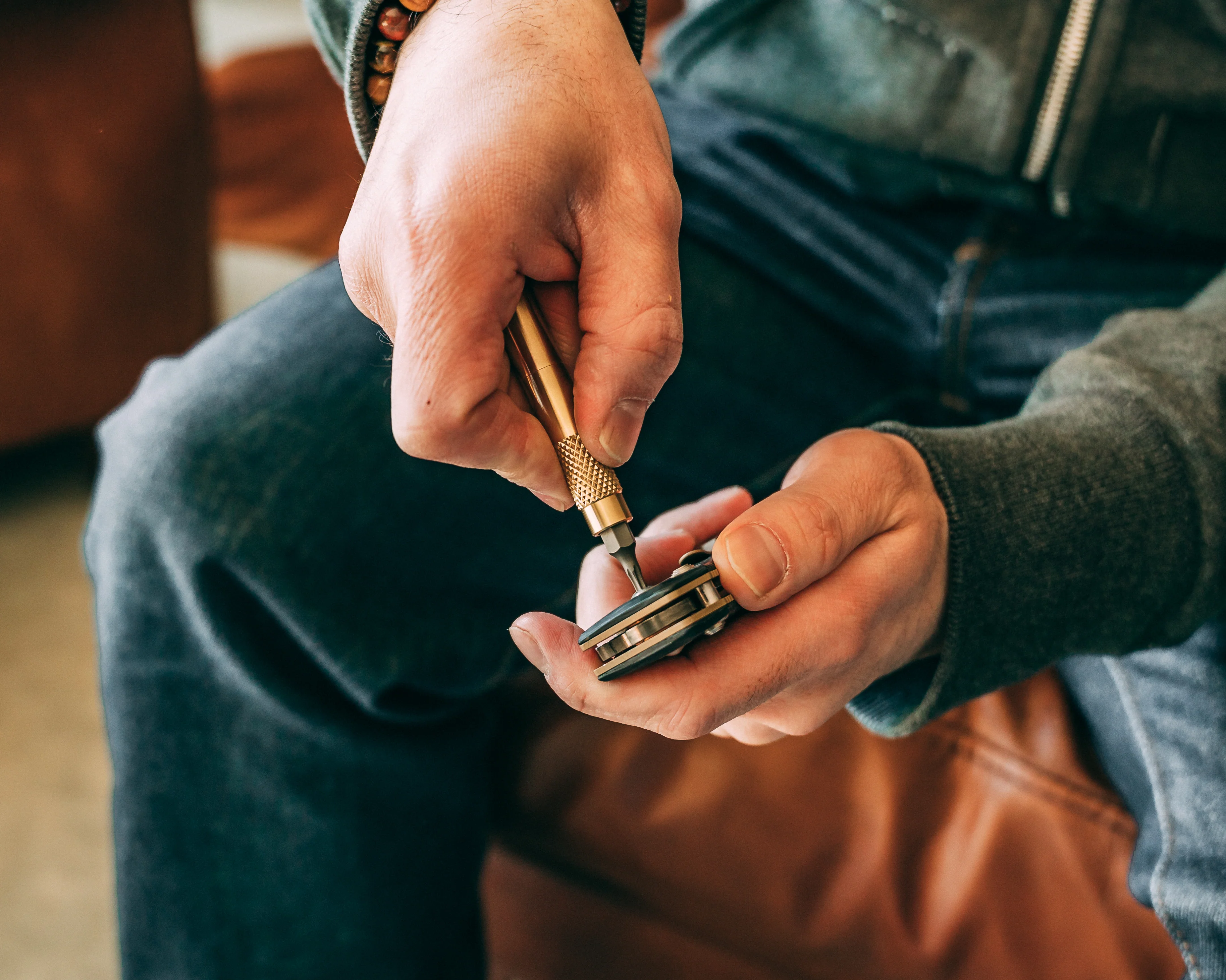 Brass Screwdriver Keychain - Image 9