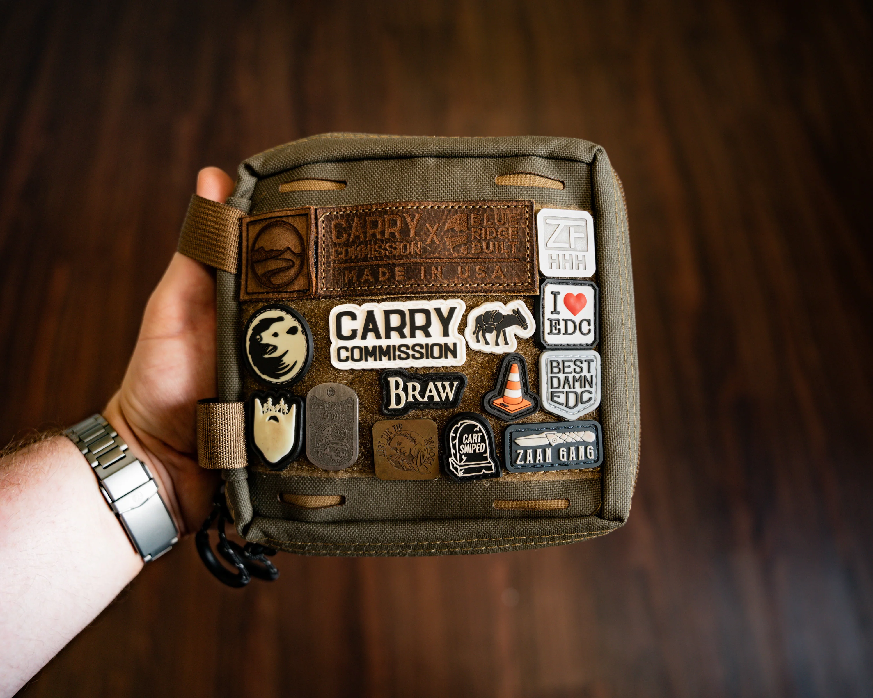 Carry Commission EDC Pouch Bundle — Blue Ridge Overland Gear, Ranger/Coyote - Image 7