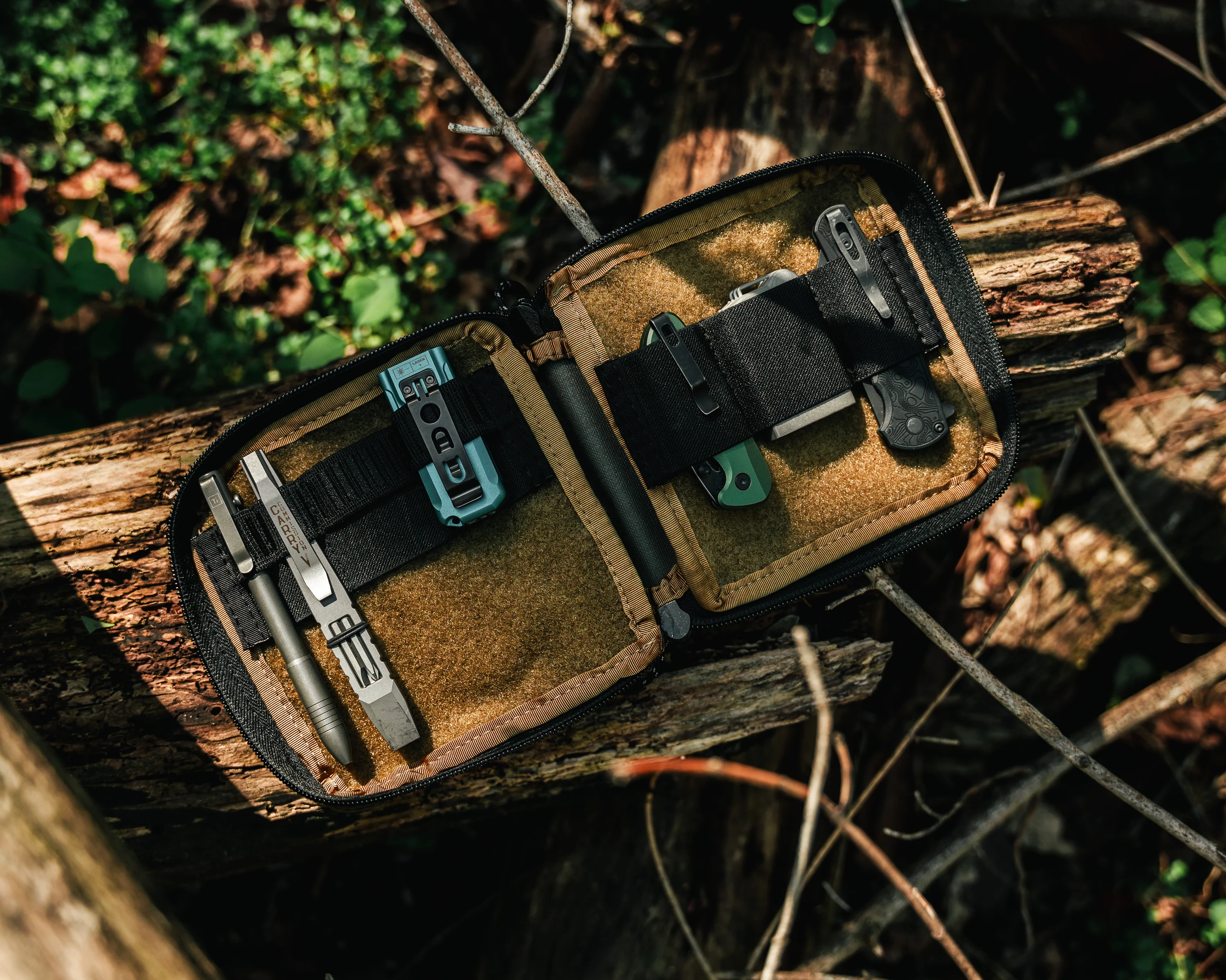 Carry Commission EDC Pouch Bundle — Blue Ridge Overland Gear, Ranger/Coyote - Image 8
