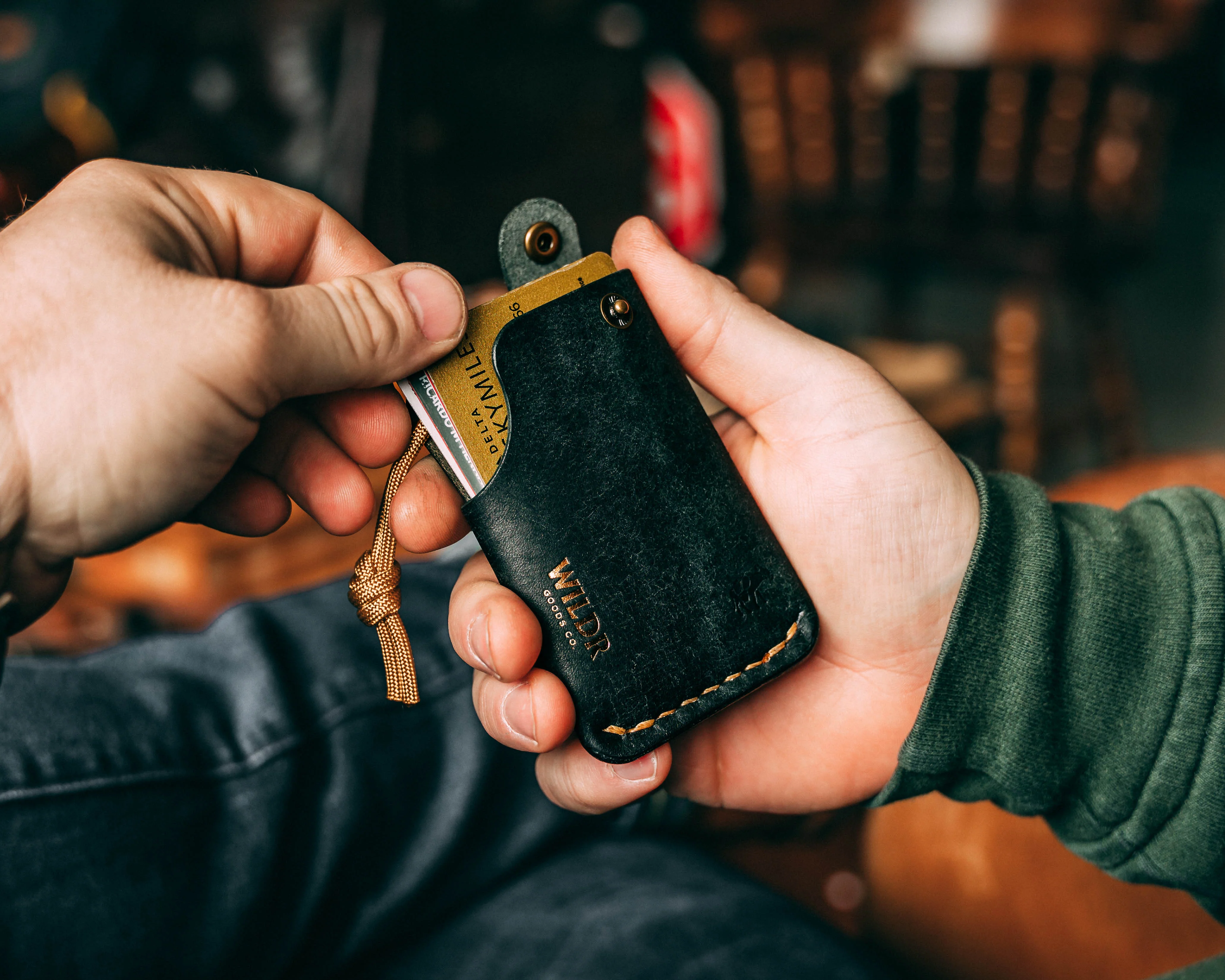 Carry Commission x Wildr Goods Co. Hitchhiker Leather EDC Wallet - Image 10
