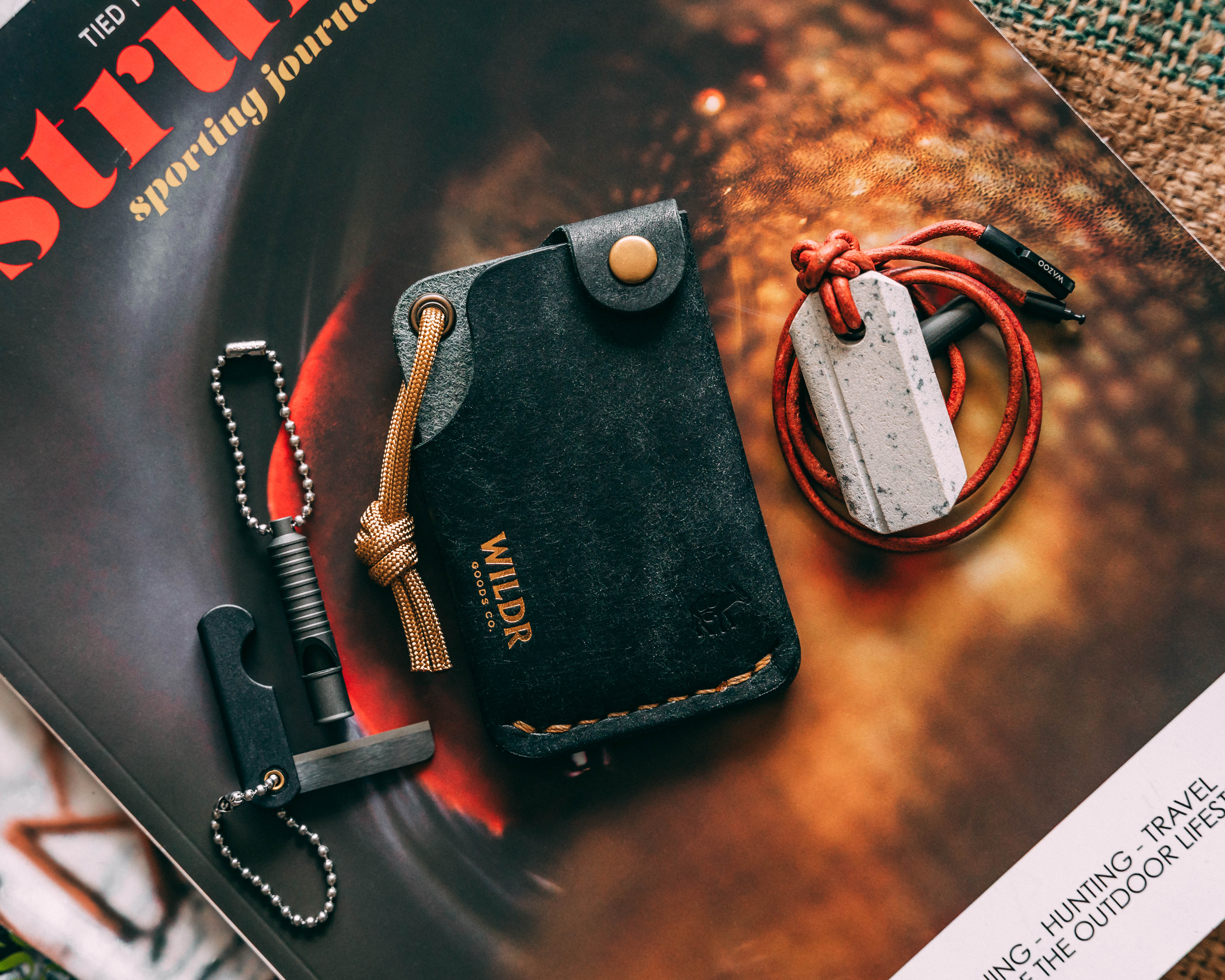 Carry Commission x Wildr Goods Co. Hitchhiker Leather EDC Wallet - Image 11