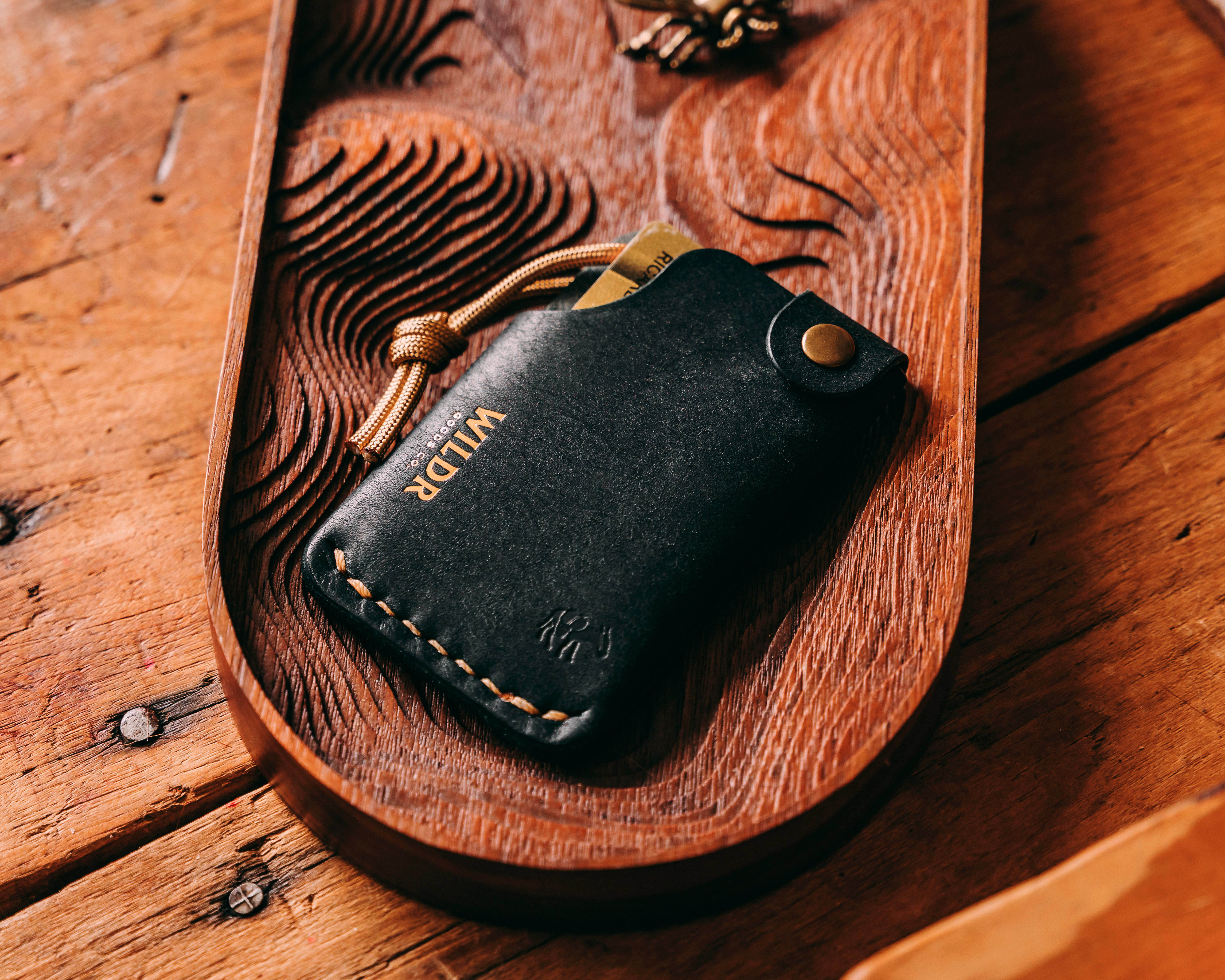 Carry Commission x Wildr Goods Co. Hitchhiker Leather EDC Wallet - Image 13