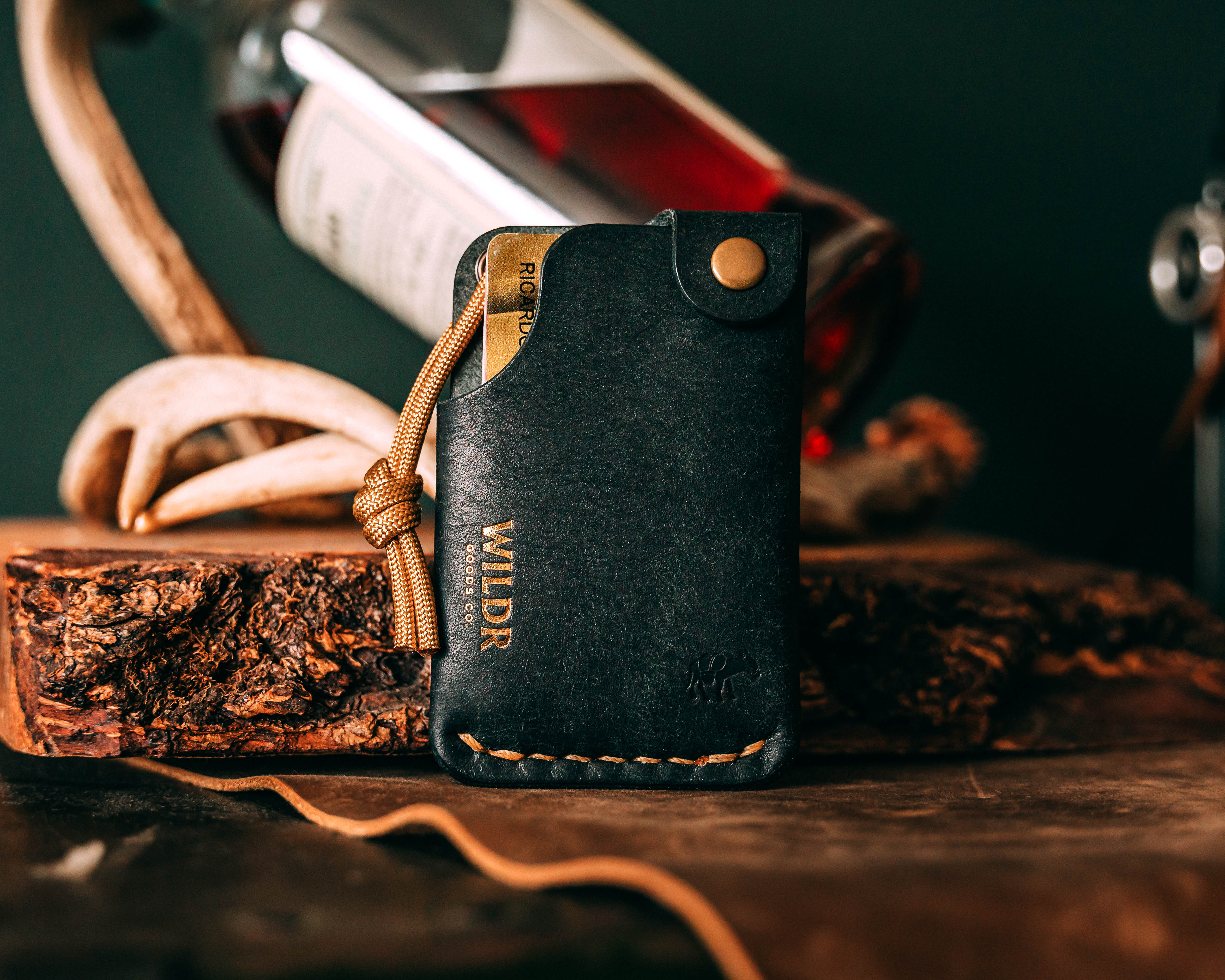 Carry Commission x Wildr Goods Co. Hitchhiker Leather EDC Wallet - Image 14
