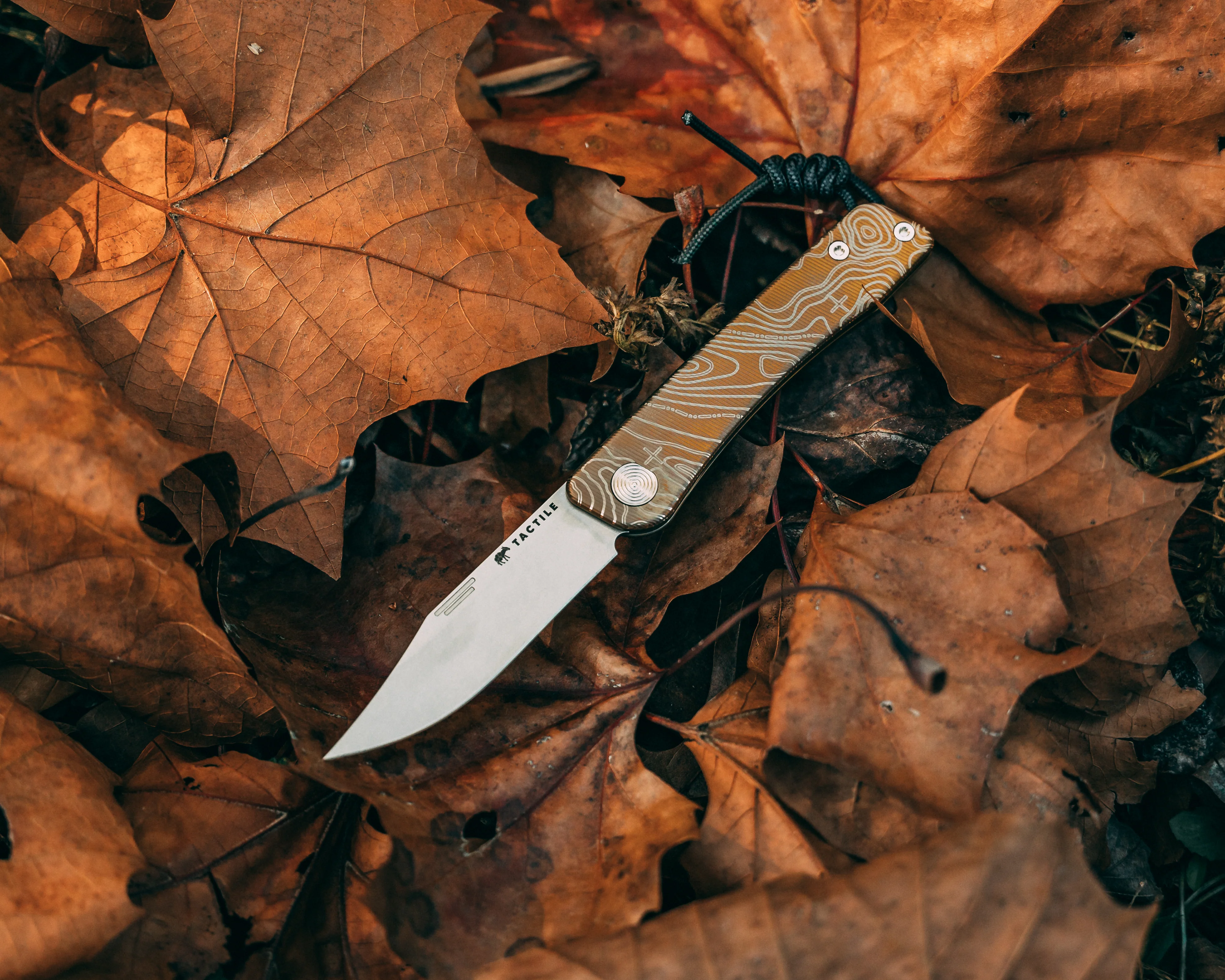 Tactile Knife Co. Bexar — Bronze Topo Titanium Handle | Carry Commission Exclusive - Image 17