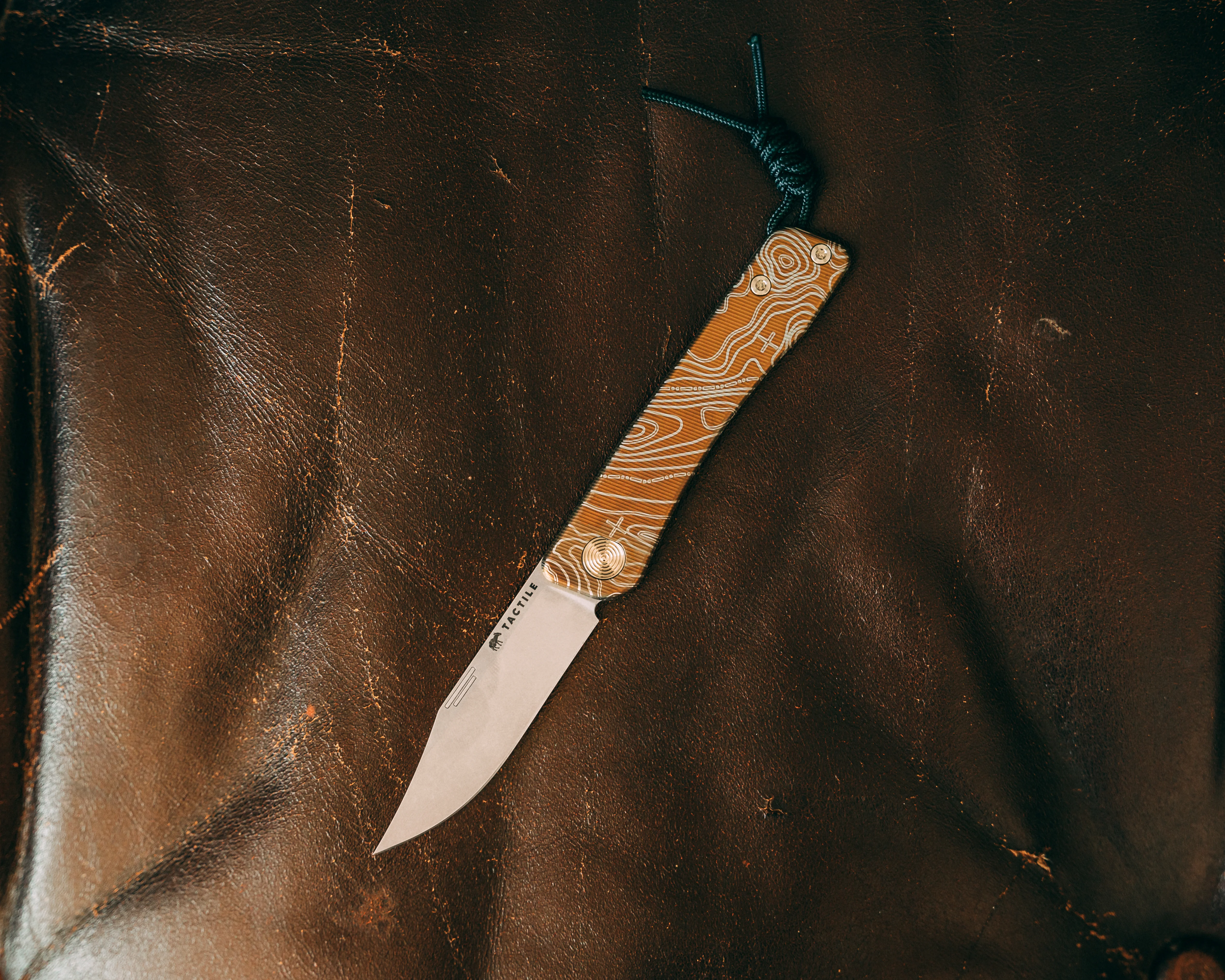 Tactile Knife Co. Bexar — Bronze Topo Titanium Handle | Carry Commission Exclusive - Image 20