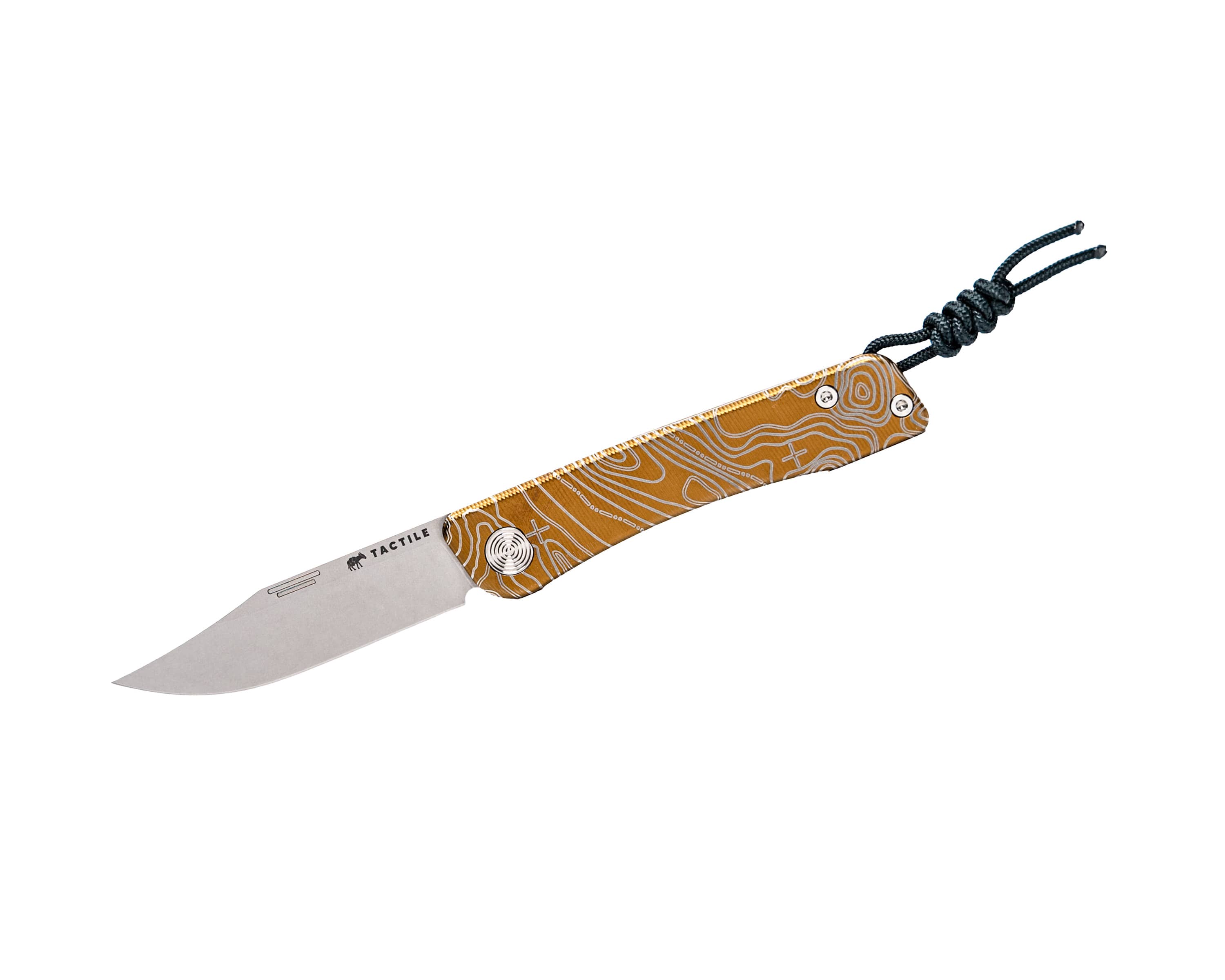 Tactile Knife Co. Bexar — Bronze Topo Titanium Handle | Carry Commission Exclusive - Image 4
