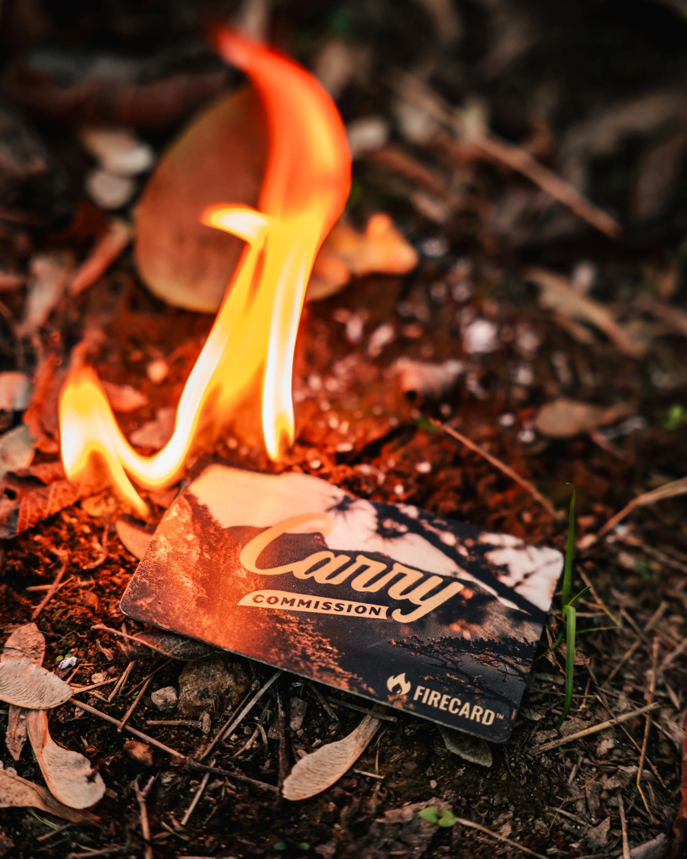 Carry Commission x Wazoo FireCard – Credit Card Fire Starter, 3-Pack - Image 5