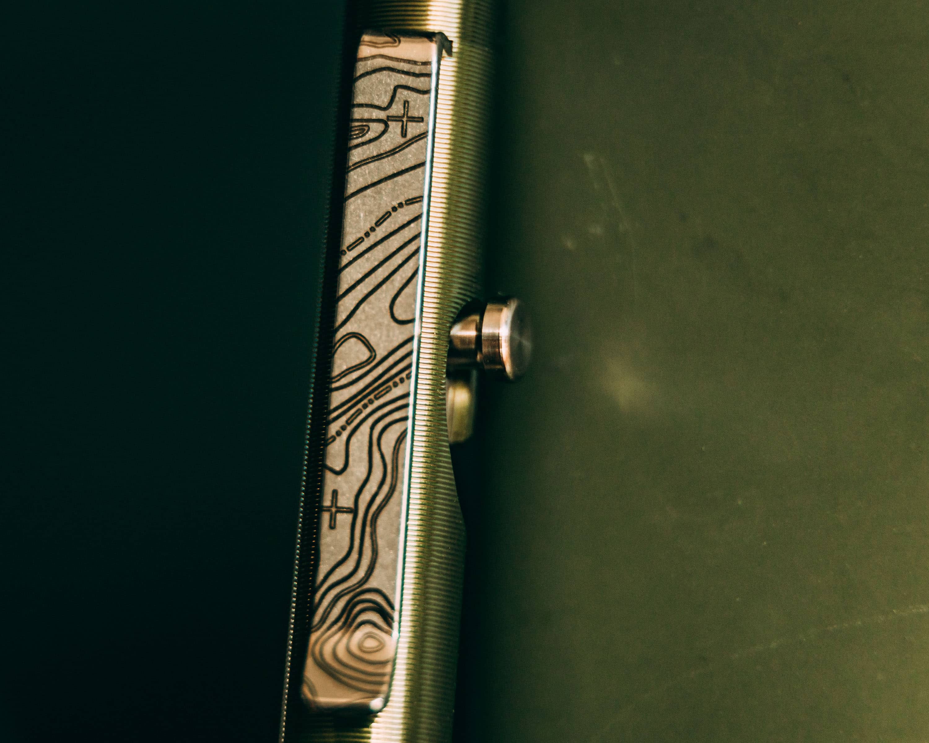 Carry Commission x Tactile Turn Bolt Action Pen — Green Topo, 7075 Aluminum - Image 6