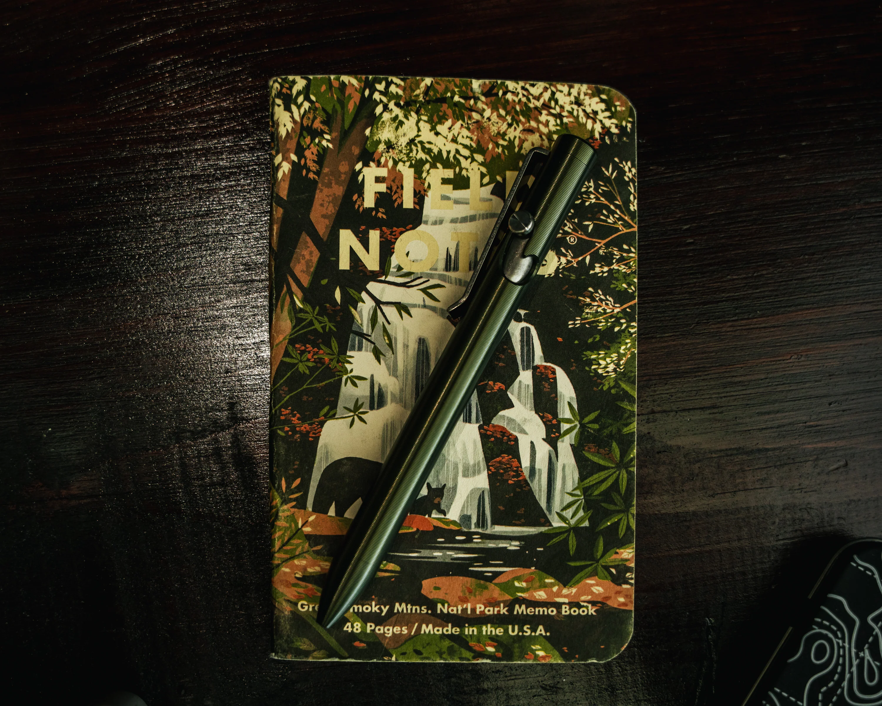 Carry Commission x Tactile Turn Bolt Action Pen — Green Topo, 7075 Aluminum - Image 8