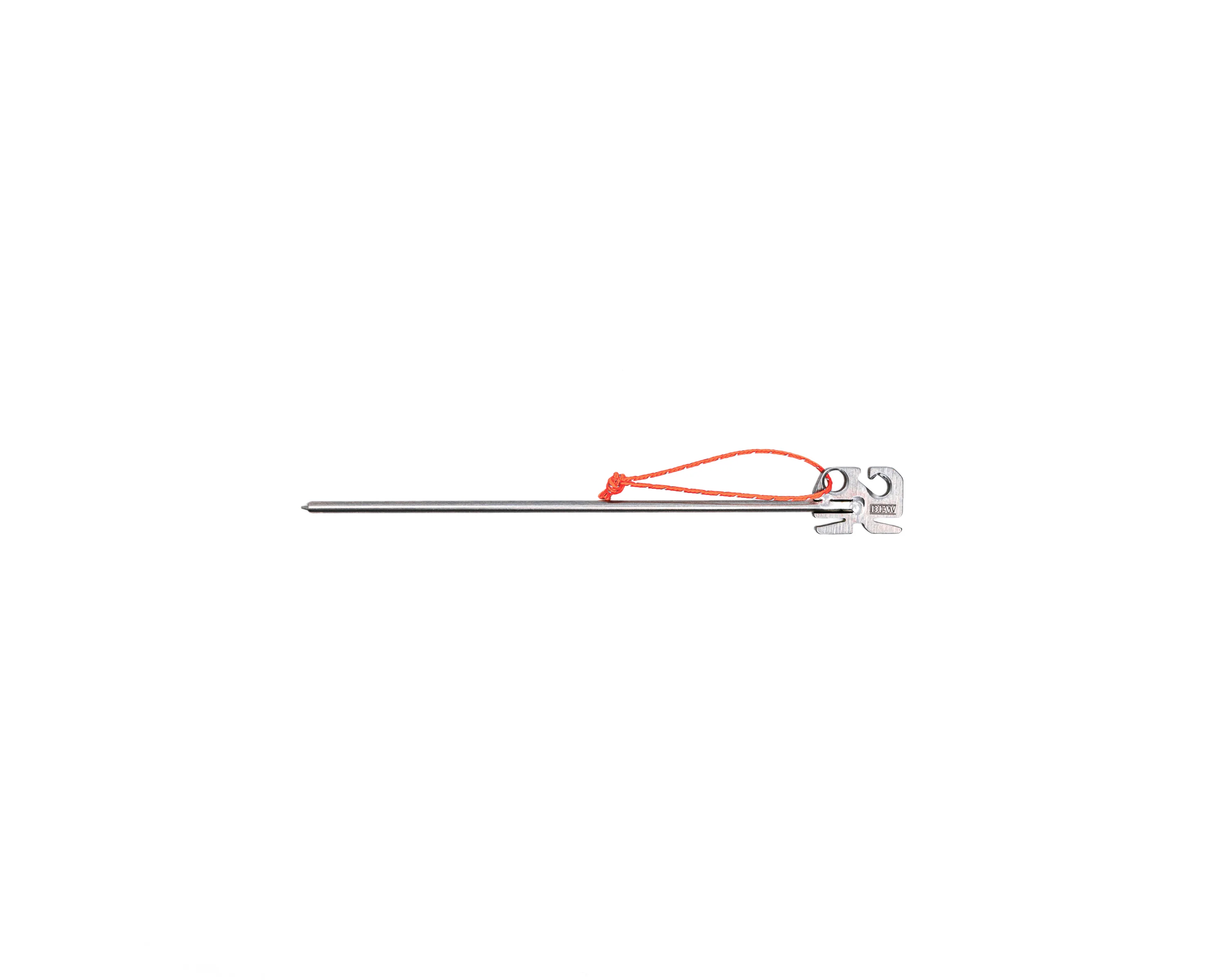 BEW Dirt Dart Titanium Tent Stakes — Grade 5, No-Knot