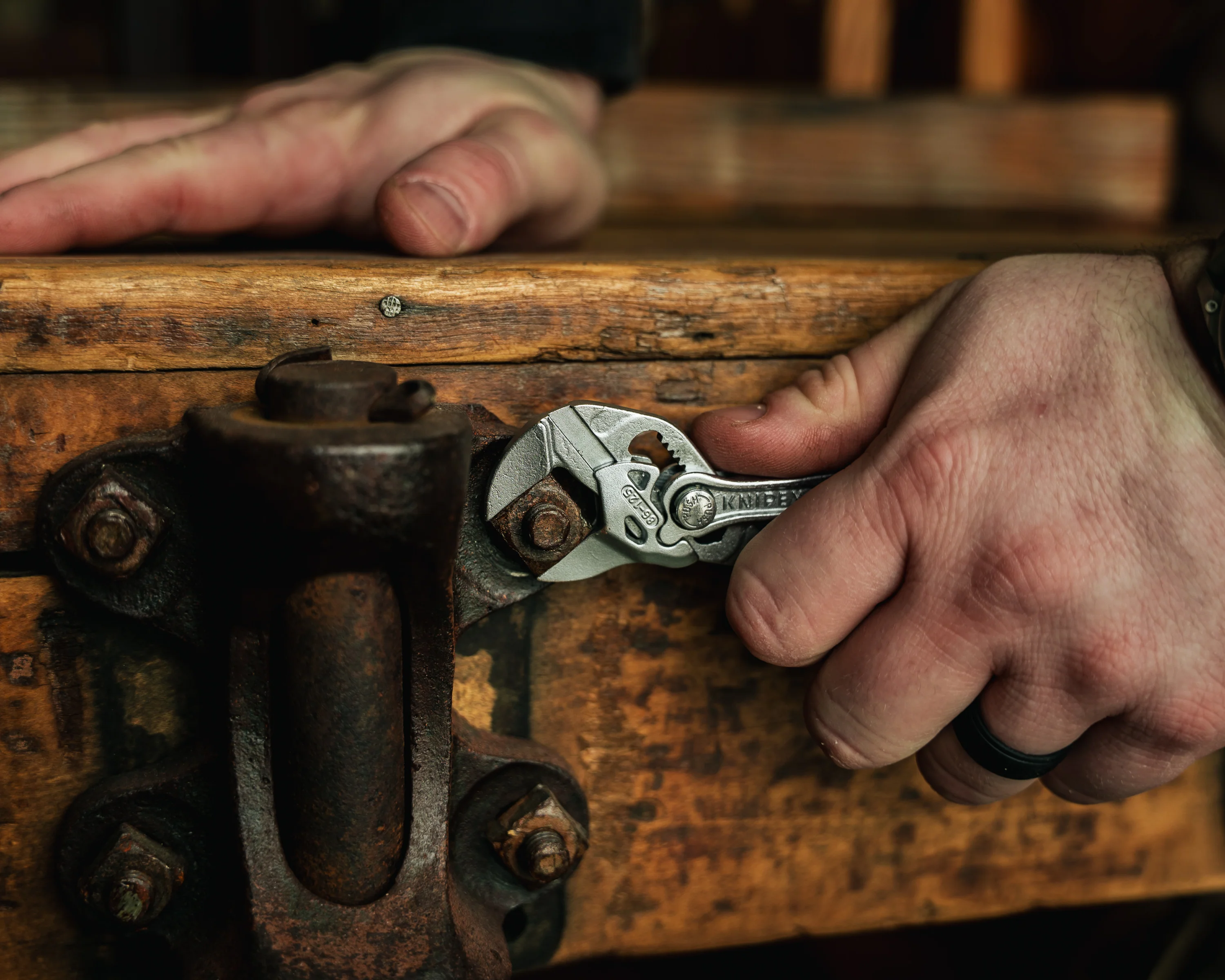 KNIPEX 5" Mini Pliers Wrench - Image 5