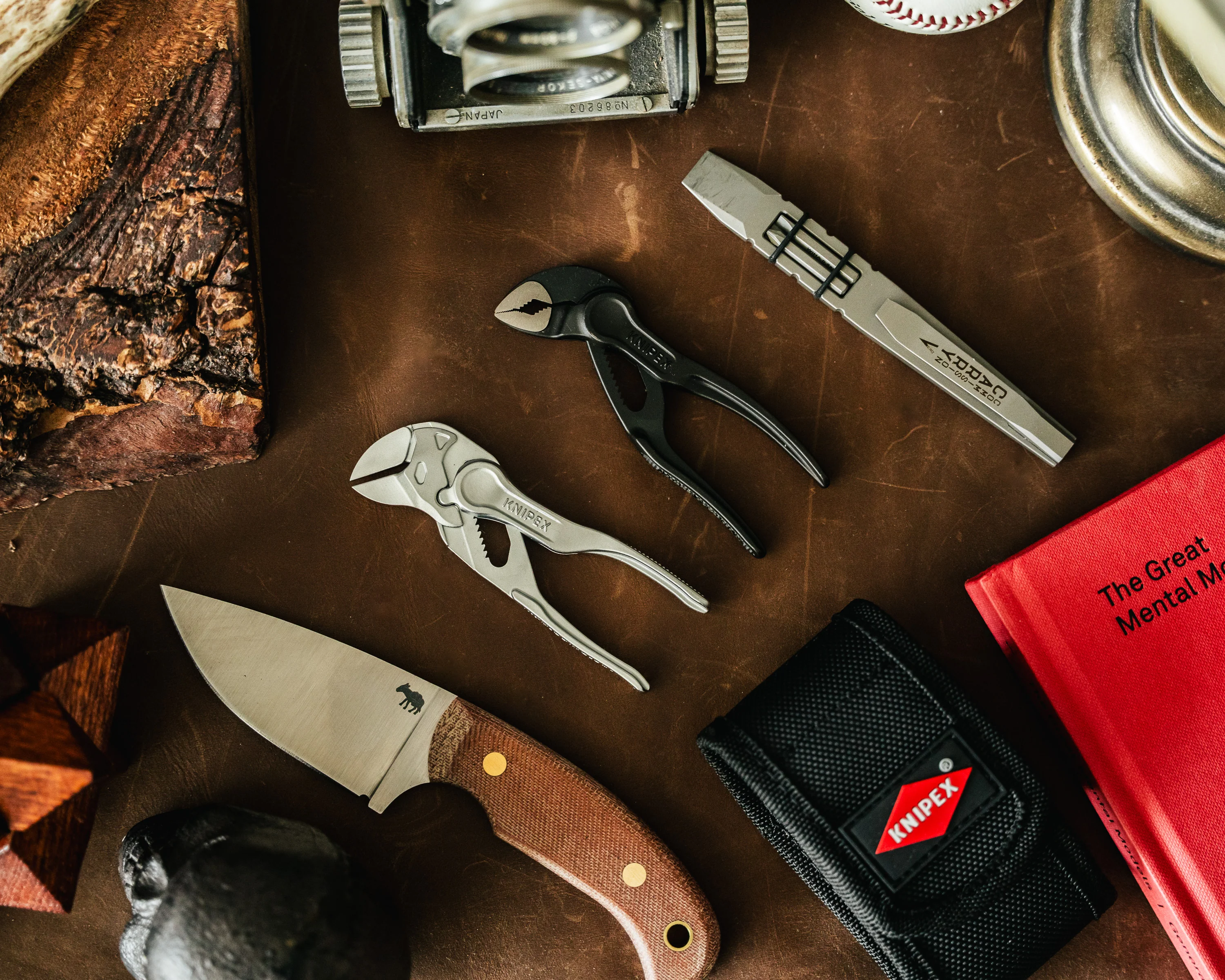 KNIPEX Mini Pliers Set XS — Cobra & Pliers Wrench with Belt Pouch - Image 4