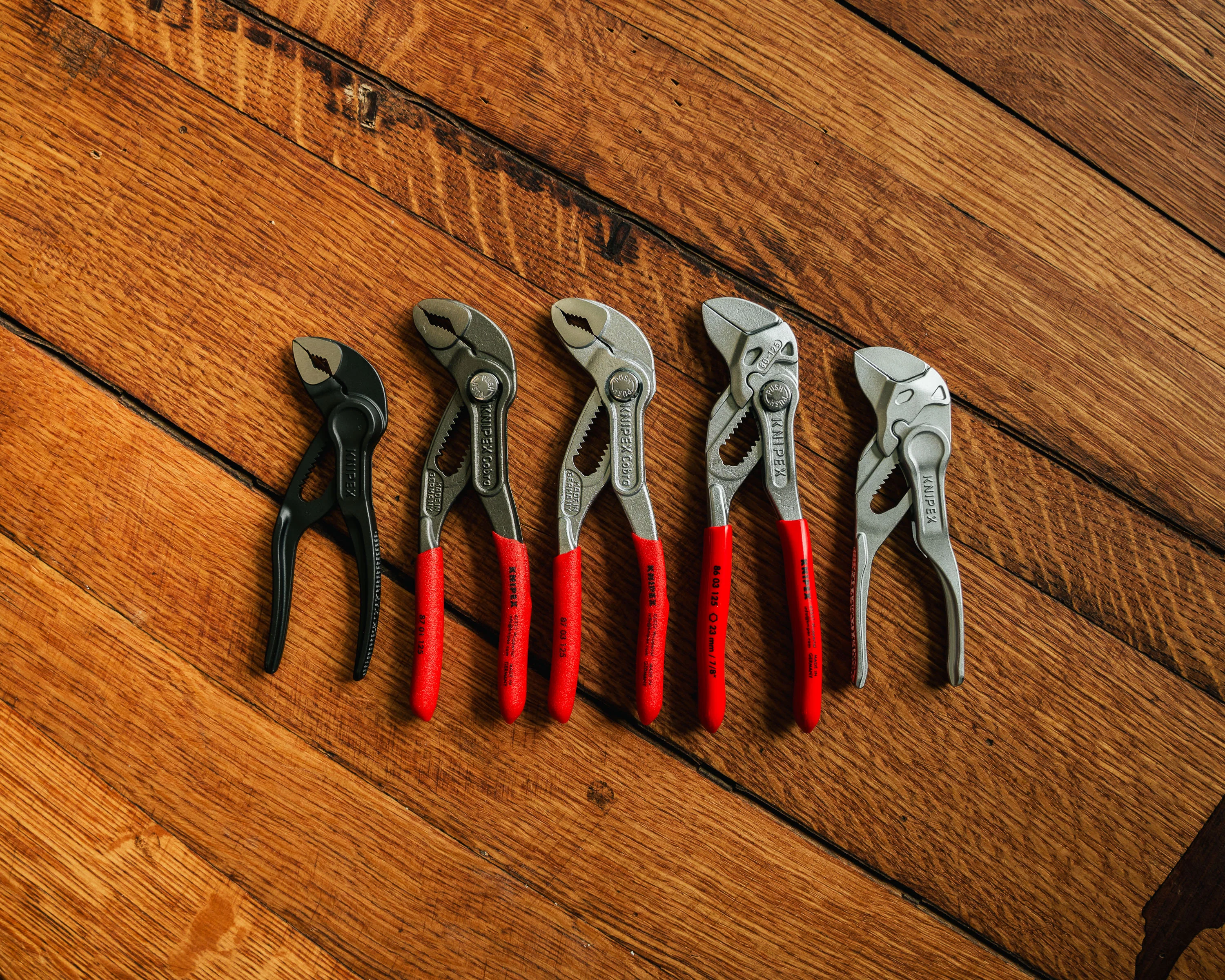 KNIPEX Mini Pliers Set XS — Cobra & Pliers Wrench with Belt Pouch - Image 6