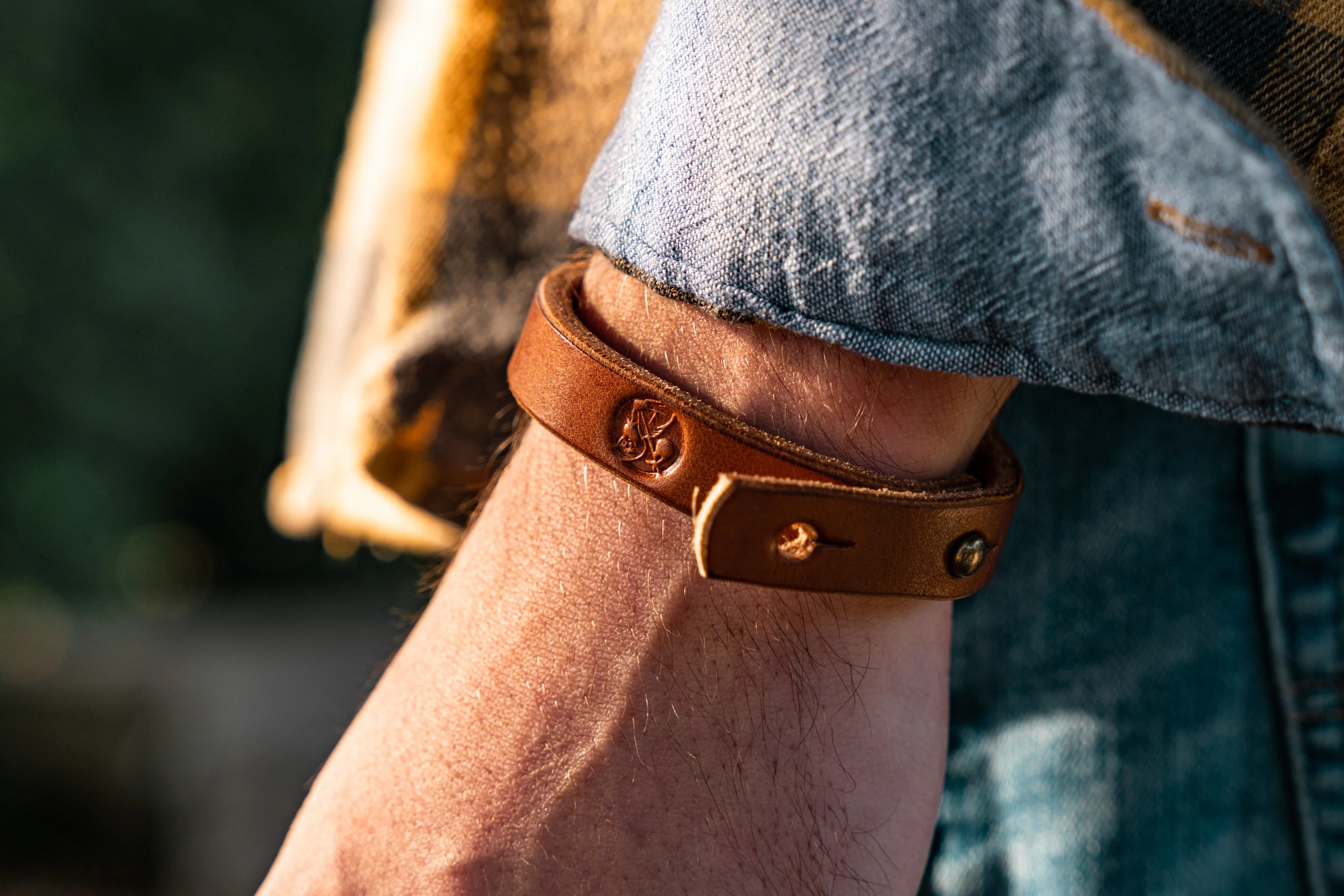 Leather Wrist Strap - Image 3