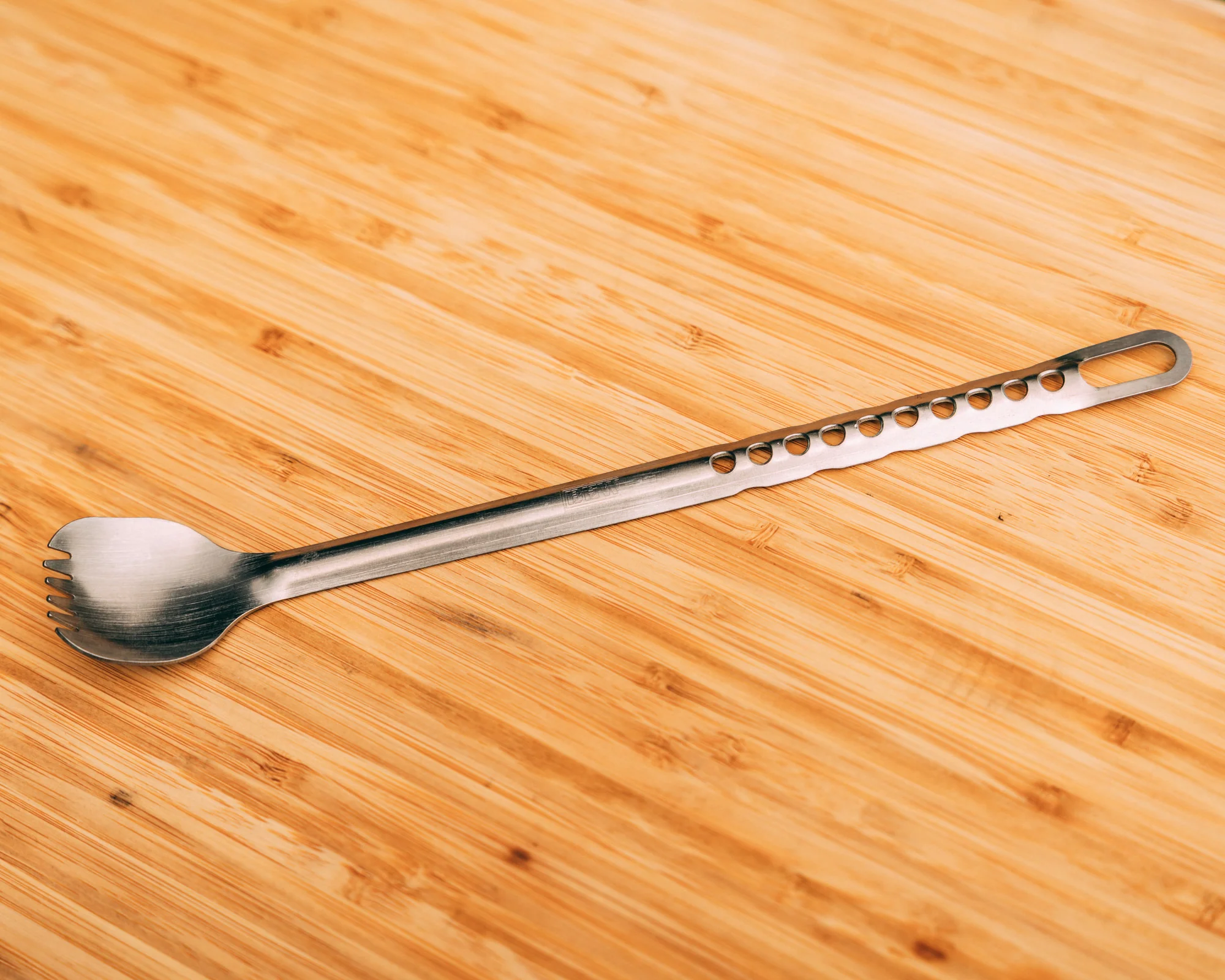 Long Titanium Spork - Image 3