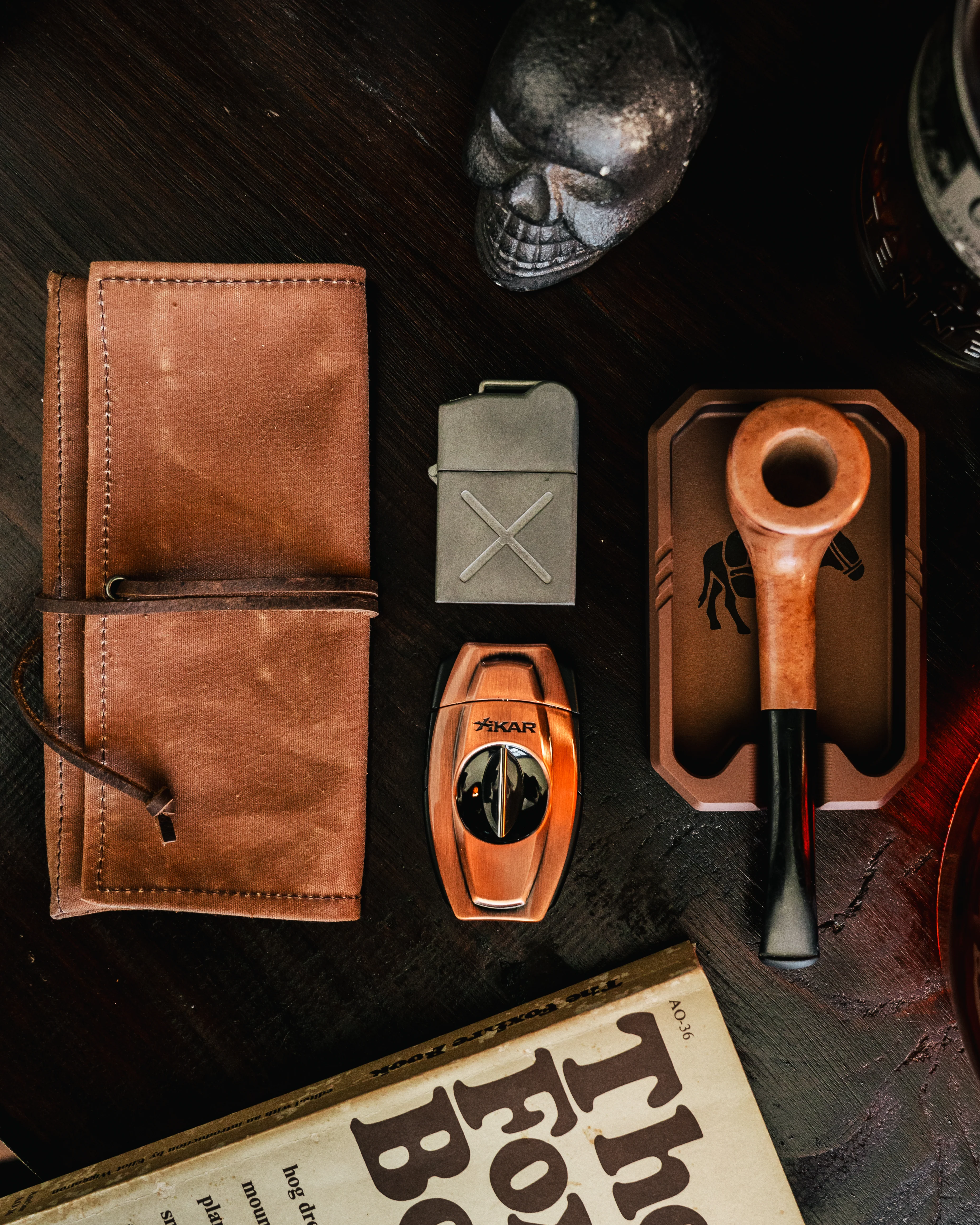 PNWBushcraft Pipe Roll — Waxed Canvas Roll-Up Utility Pouch - Image 8