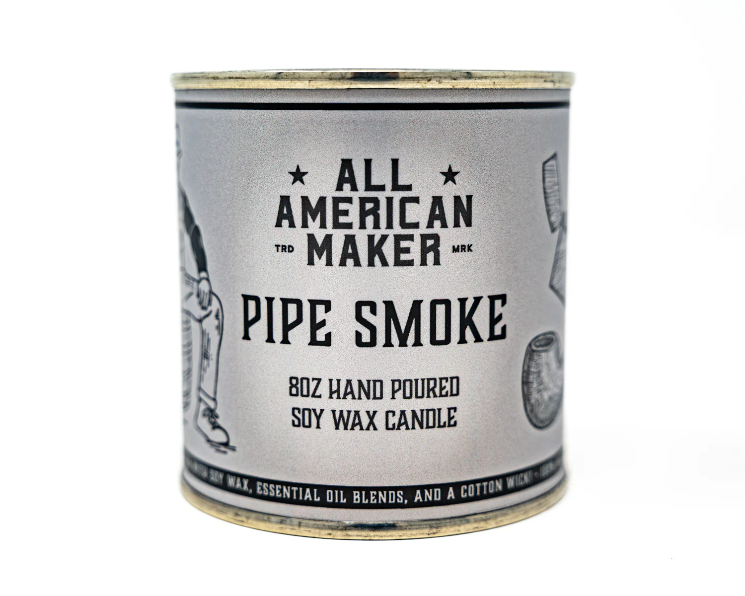 AAM Soy Wax Candle 8oz - Image 4