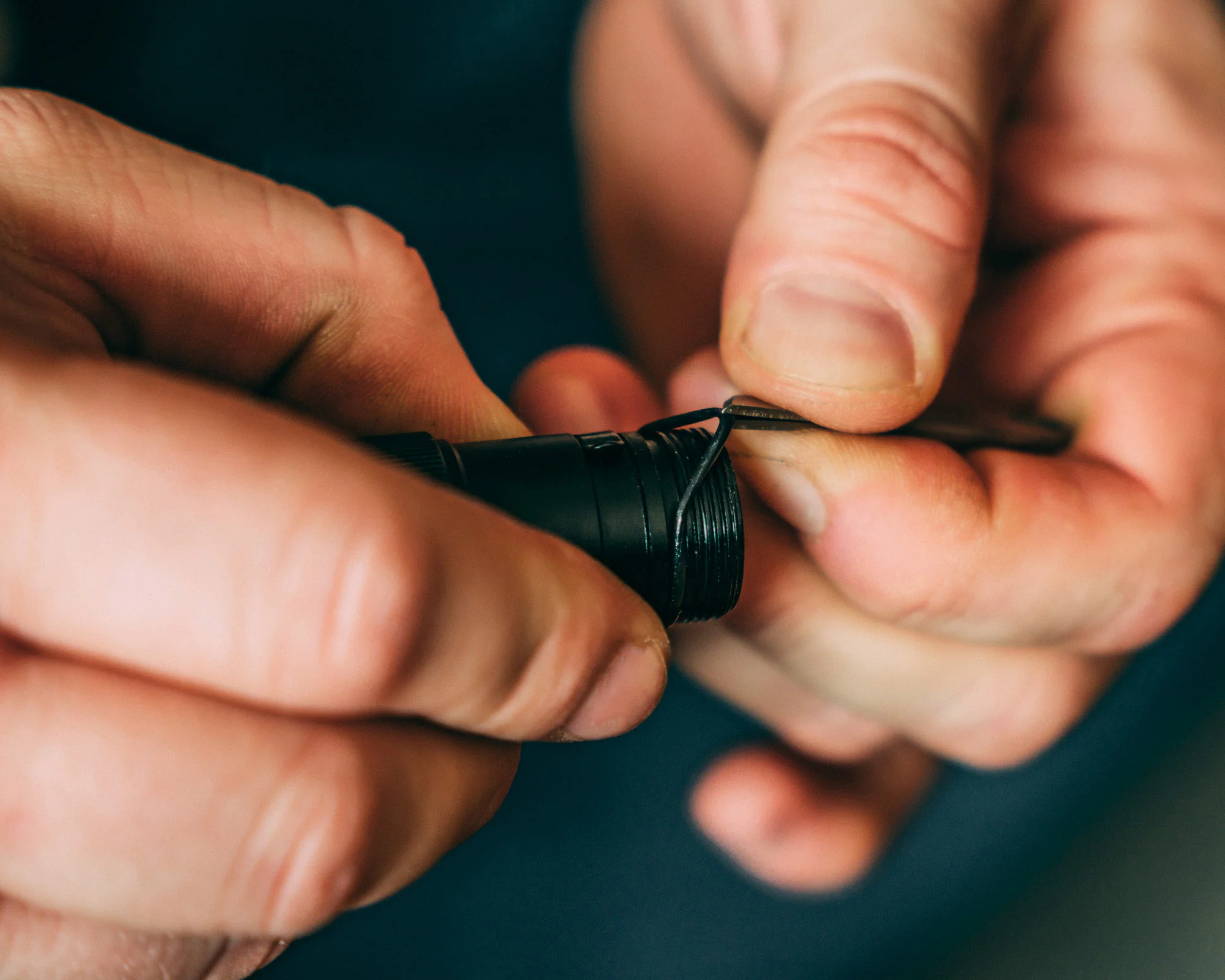 BEW Tiny Titanium Tweezers — EDC Keychain Tweezers - Image 4