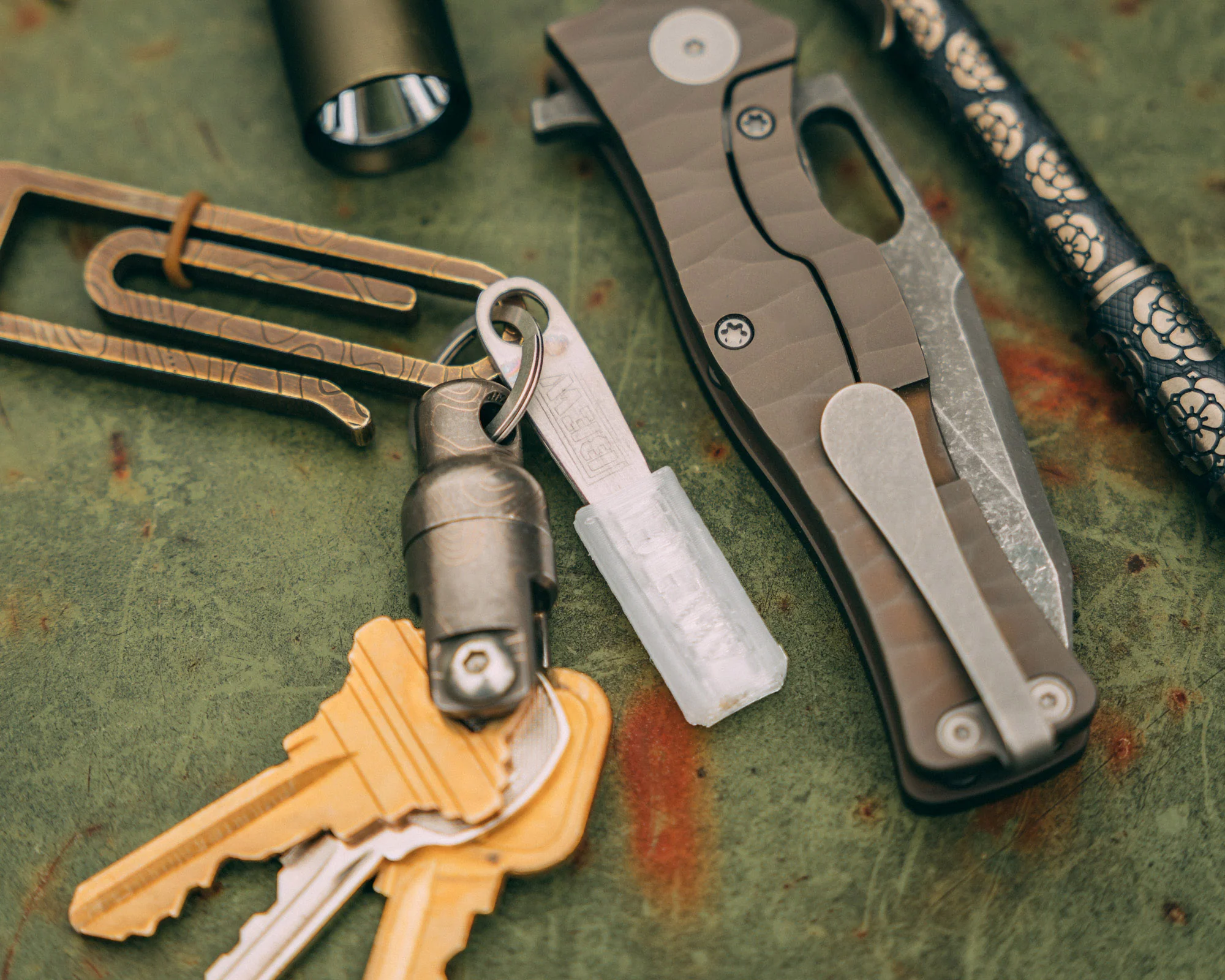 BEW Tiny Titanium Tweezers — EDC Keychain Tweezers - Image 7