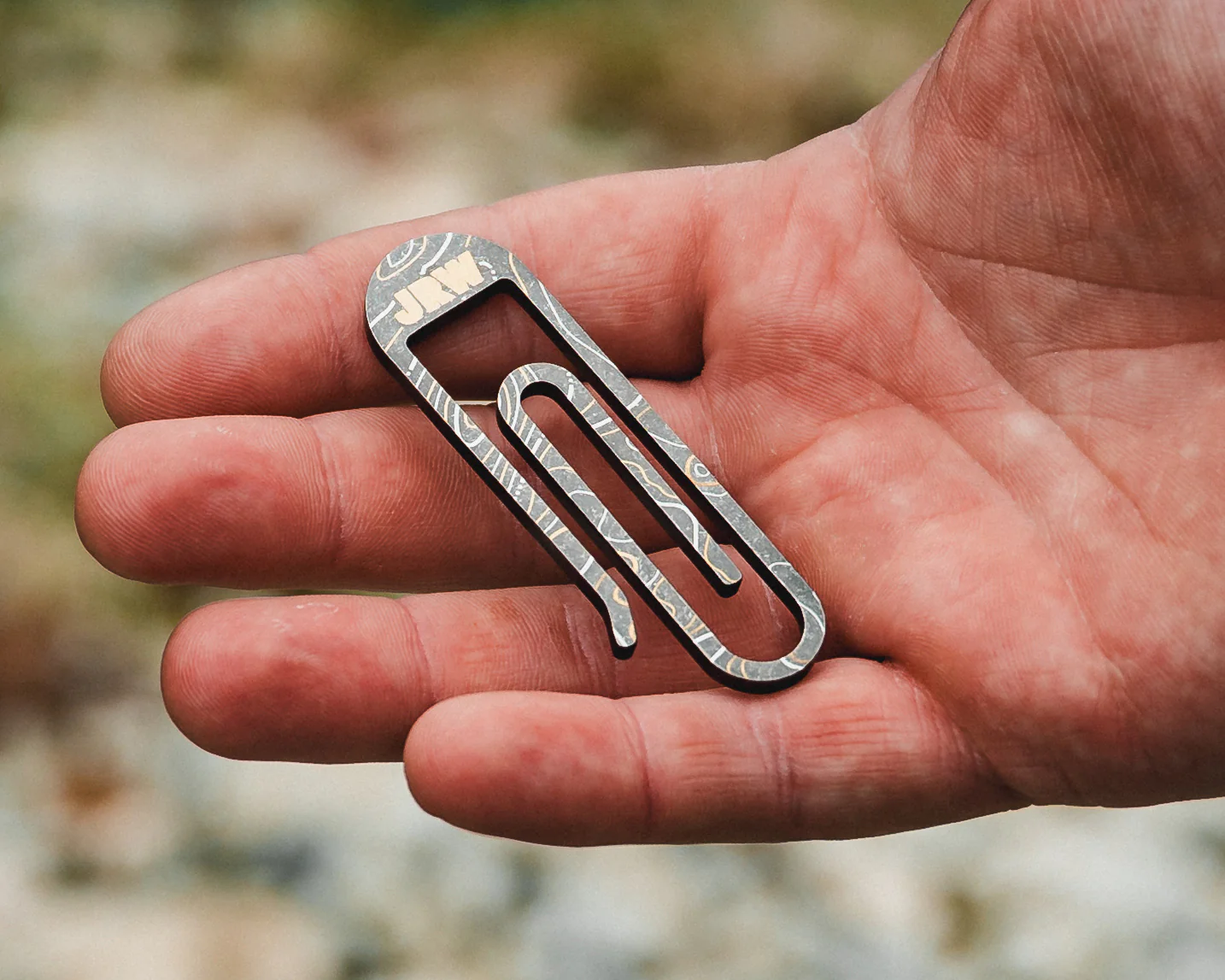 Carry Commission x JRW Gear Topo Tough Clip – Titanium & Brass Key Clip - Image 16