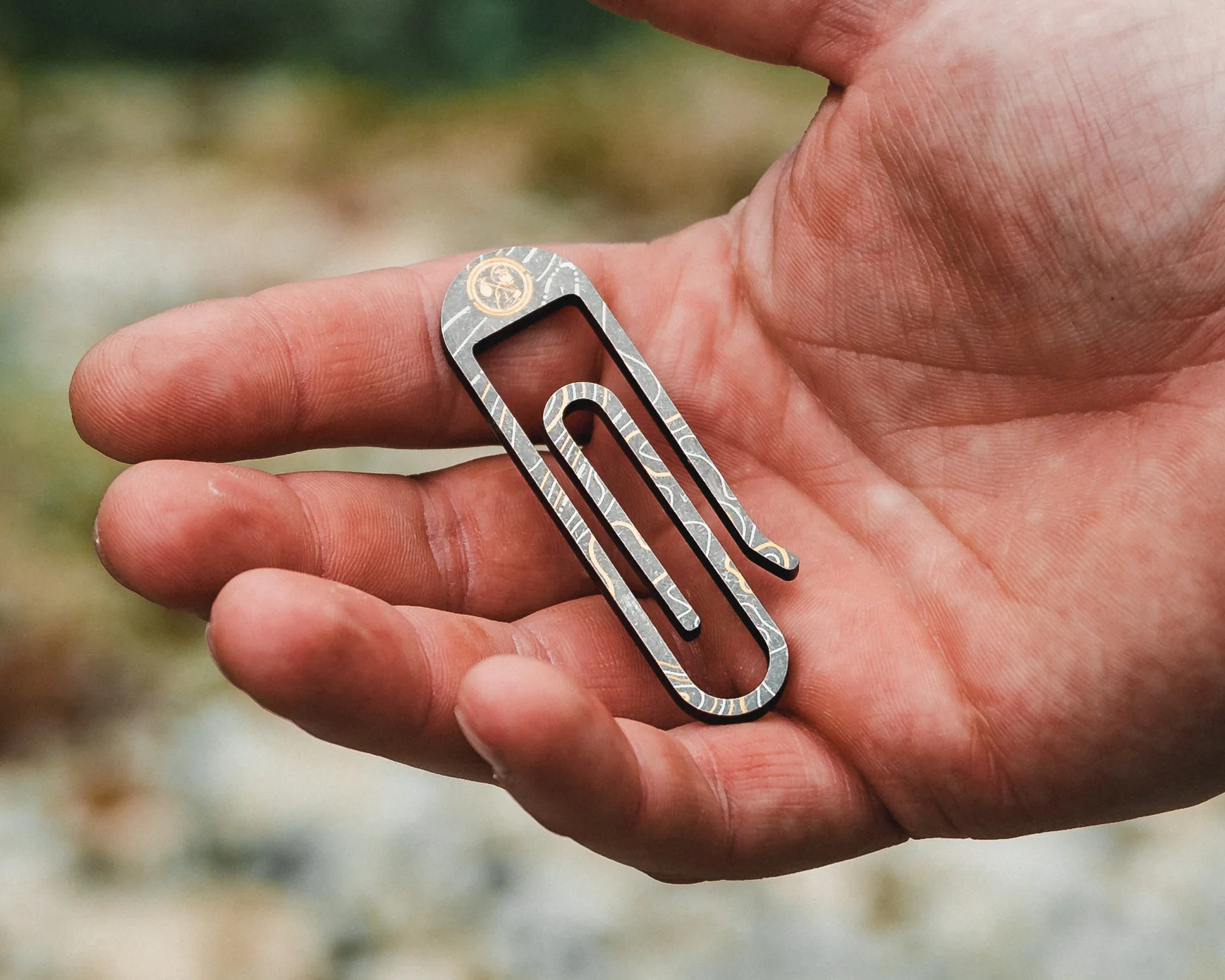 Carry Commission x JRW Gear Topo Tough Clip – Titanium & Brass Key Clip - Image 17