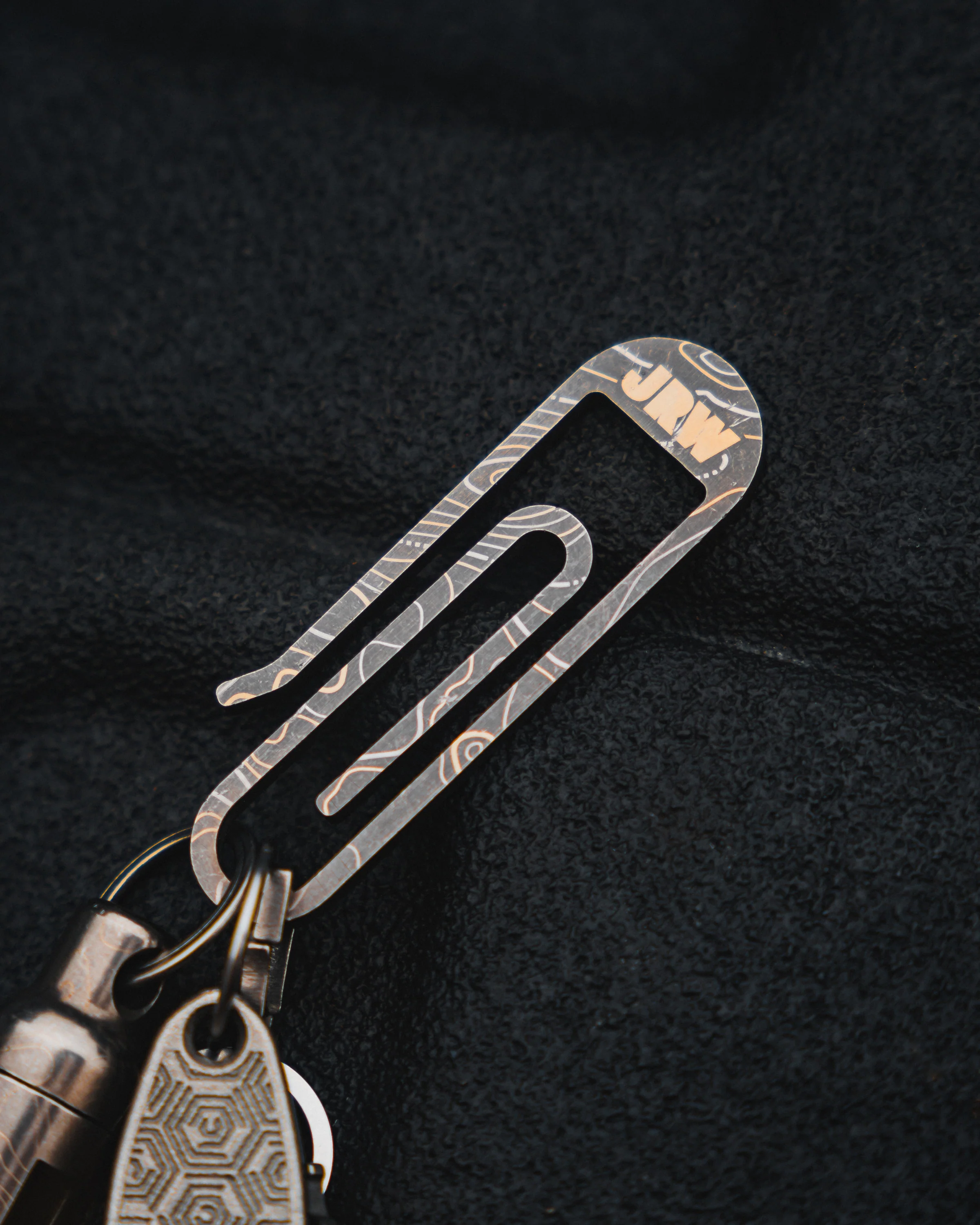Carry Commission x JRW Gear Topo Tough Clip – Titanium & Brass Key Clip - Image 18
