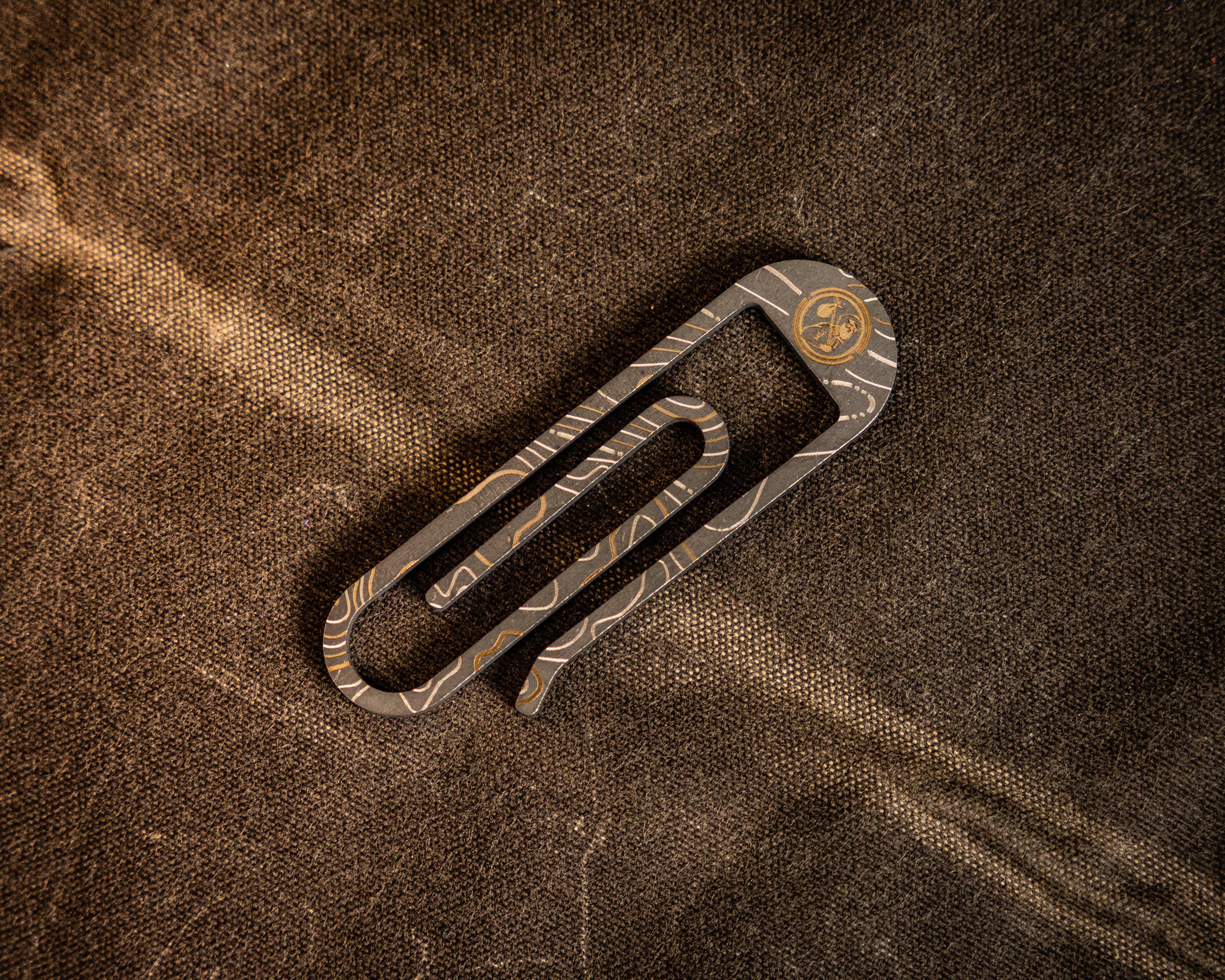 Carry Commission x JRW Gear Topo Tough Clip – Titanium & Brass Key Clip - Image 20