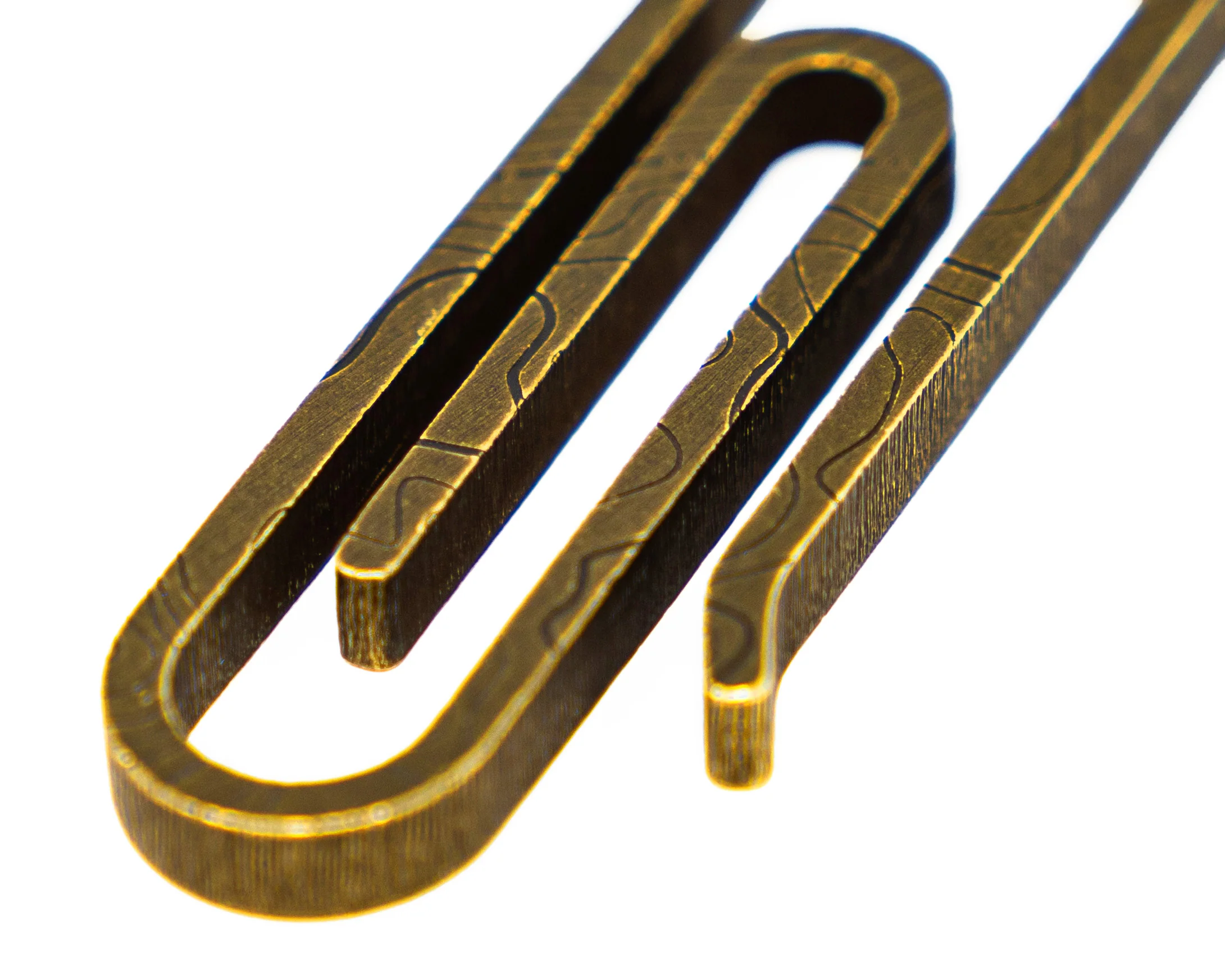 Carry Commission x JRW Gear Topo Tough Clip – Titanium & Brass Key Clip - Image 7