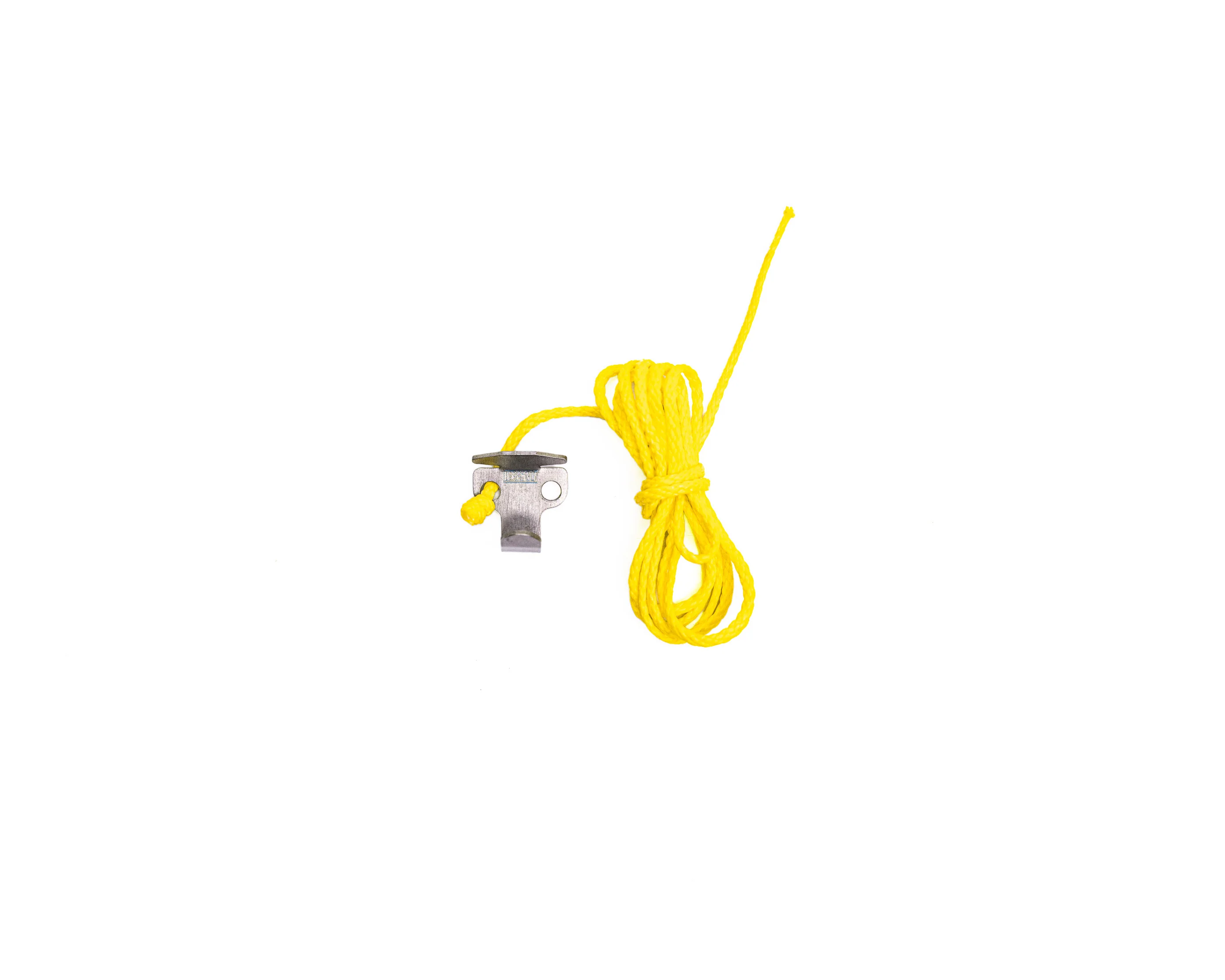 BEW Twig Saver Gear Hook — Titanium Camp Hook with UHMWPE Cordage