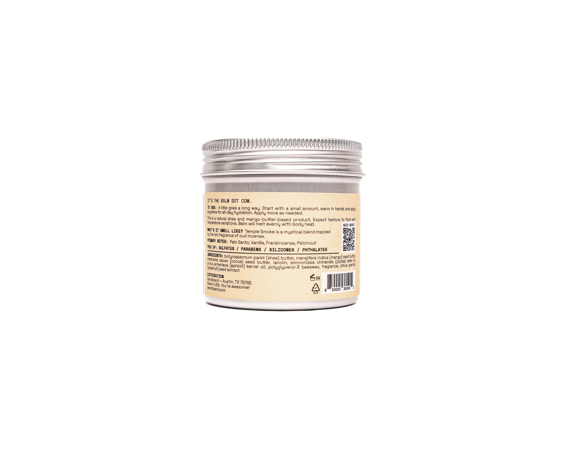 Beardbrand Utility Beard Balm — Hair, Beard & Skin Moisturizer - Image 4