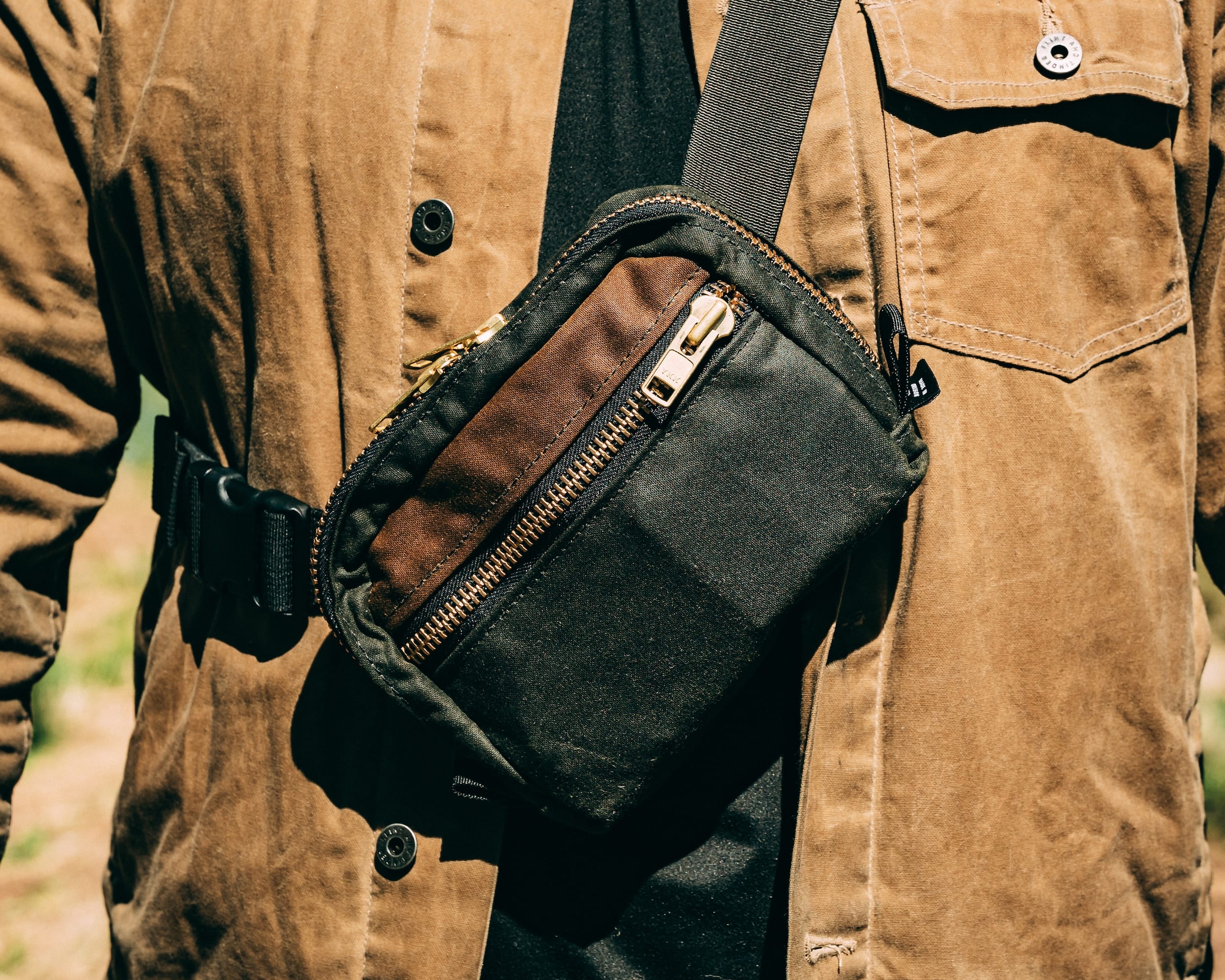 Waxed Canvas Belt Bag - Image 14