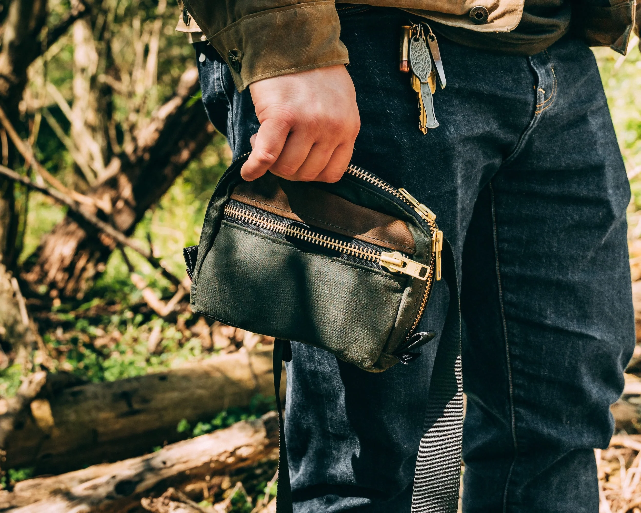 Waxed Canvas Belt Bag - Image 16