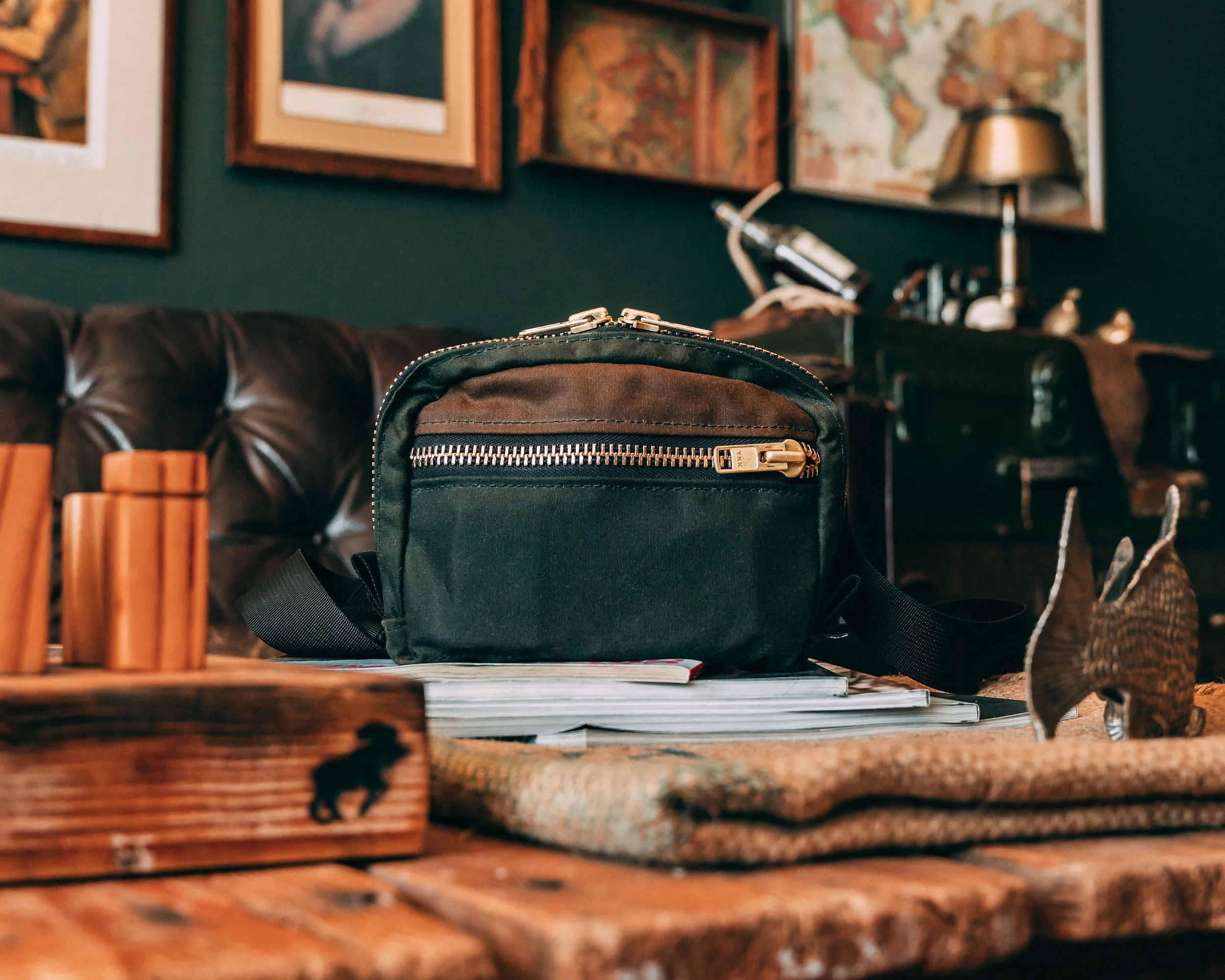 Waxed Canvas Belt Bag - Image 7