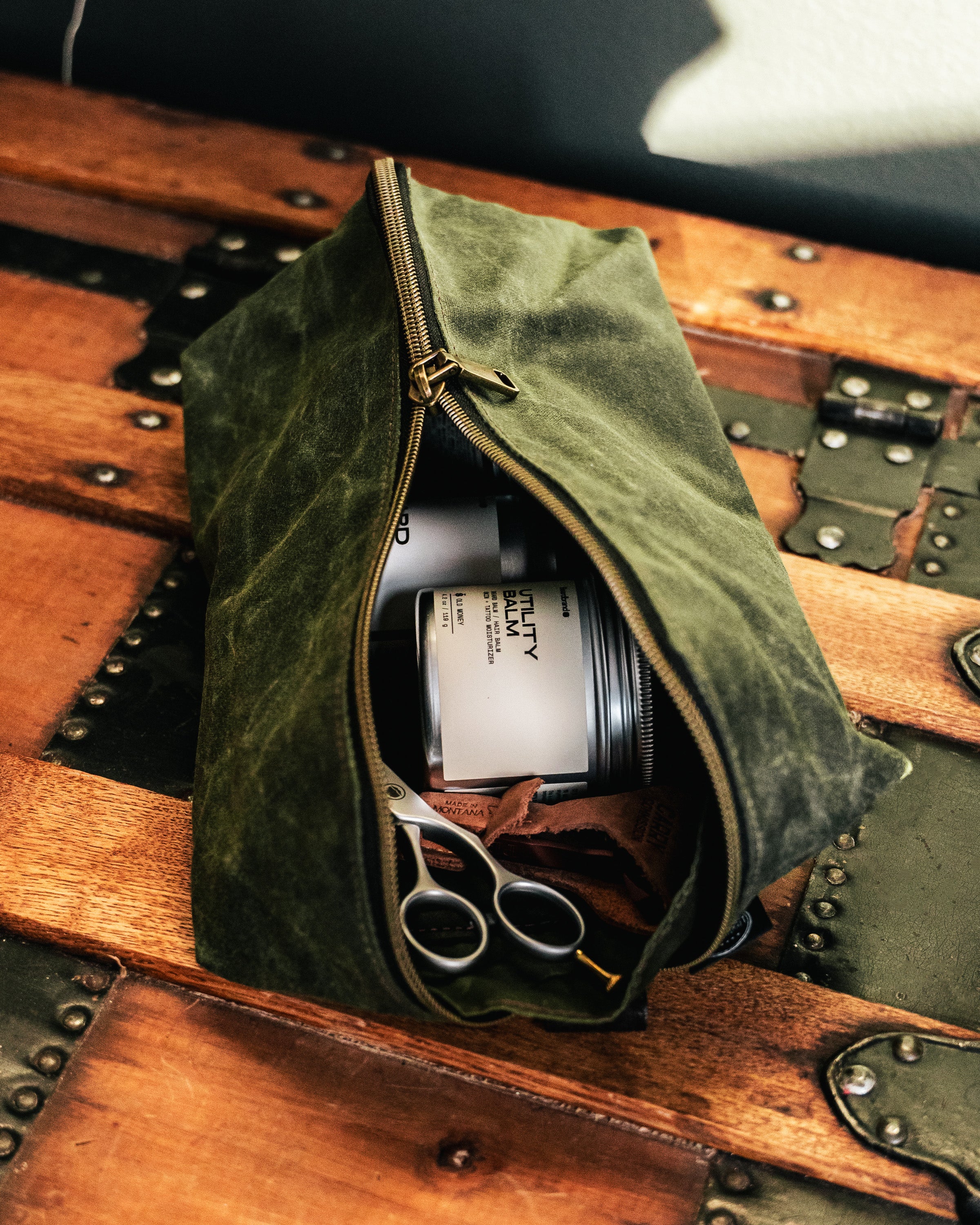 CC Waxed Canvas Dopp Kit - Image 10