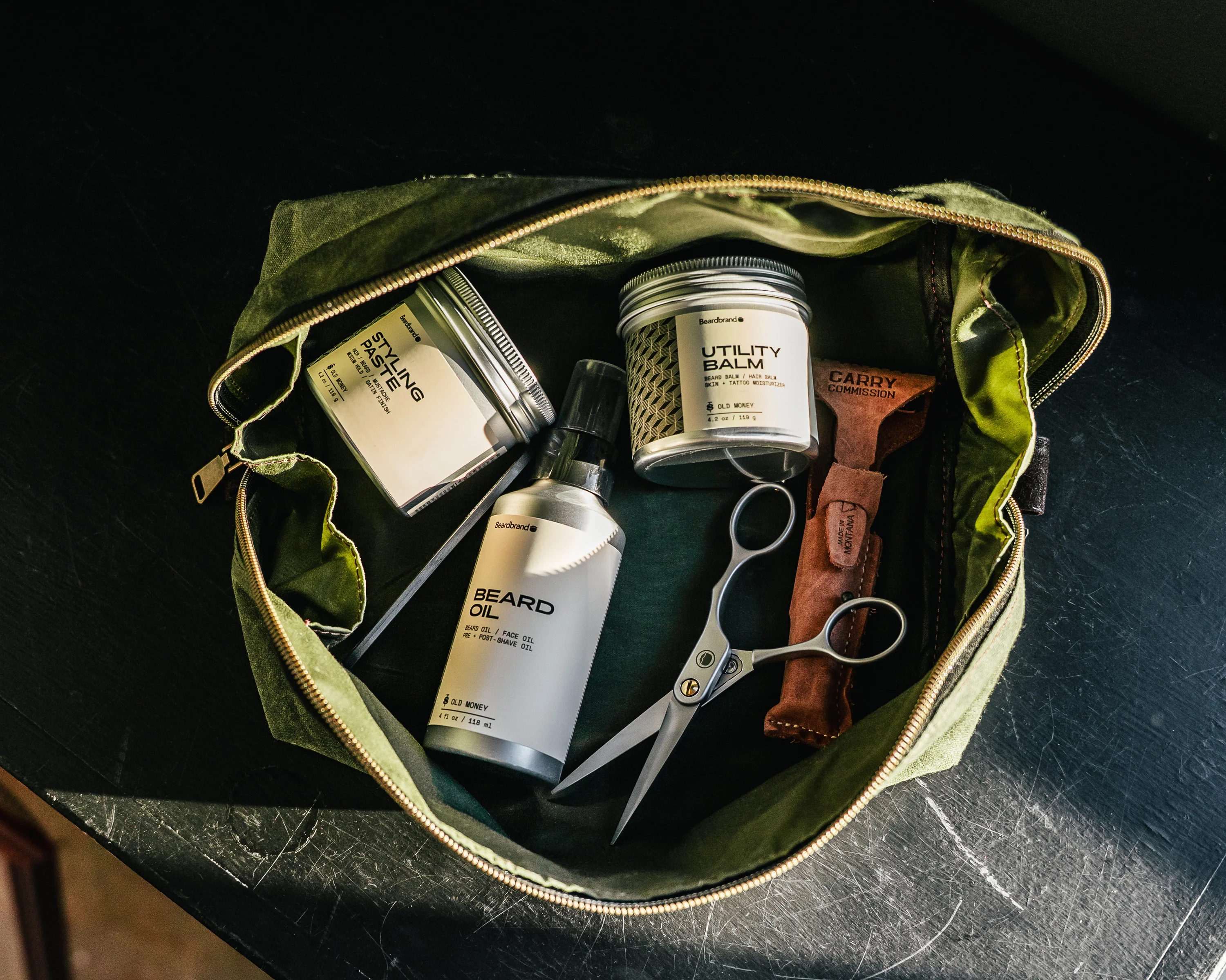 CC Waxed Canvas Dopp Kit - Image 11