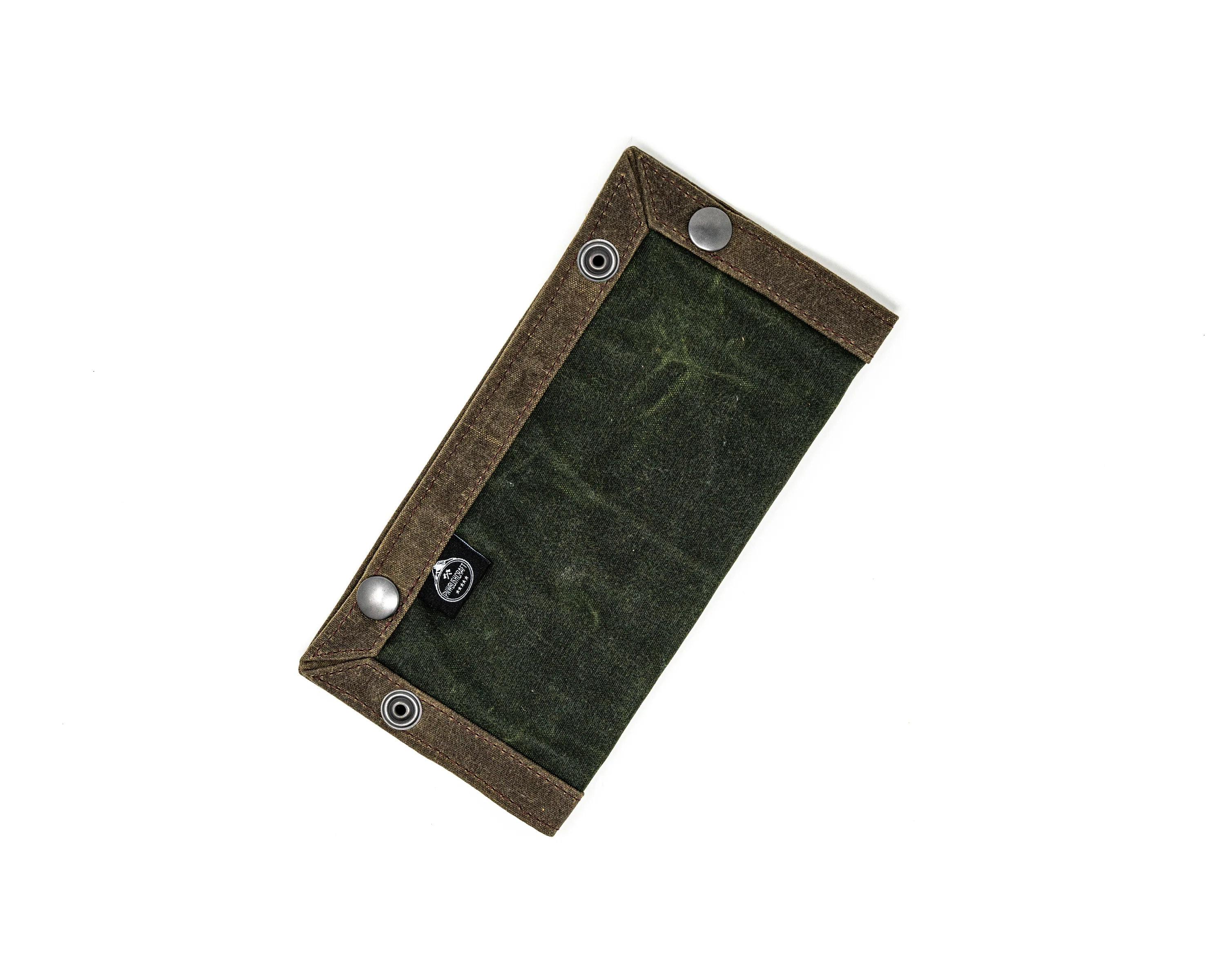 PNW Bushcraft Waxed Canvas Travel Tray – Foldable EDC Dump Tray - Image 6
