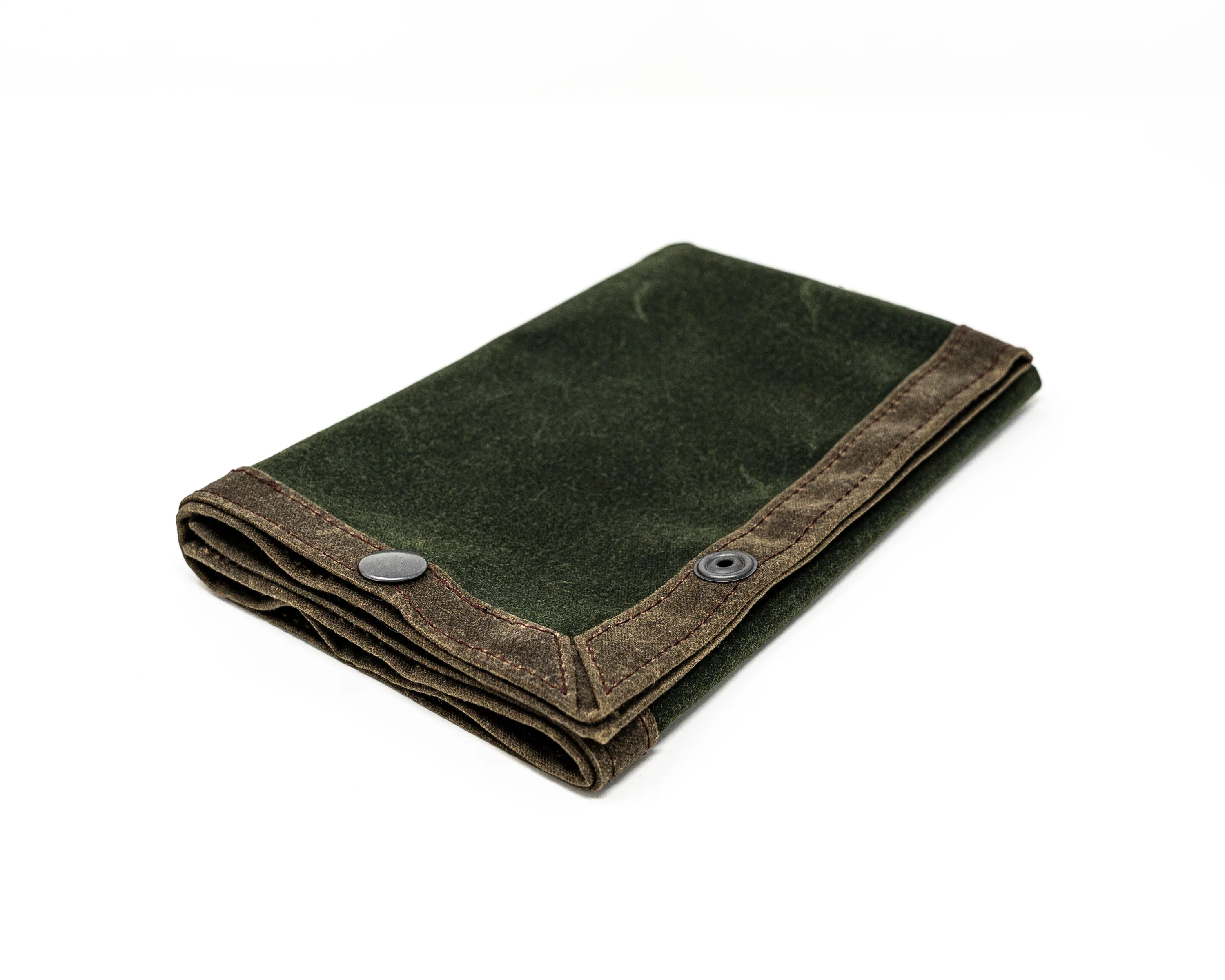 PNW Bushcraft XL Waxed Canvas Travel Tray – Large Foldable EDC Dump Tray - Image 3