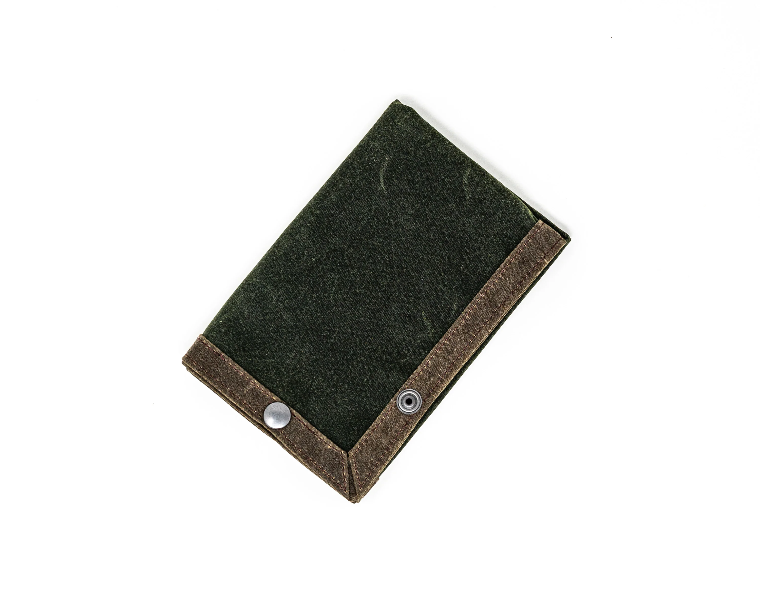 PNW Bushcraft XL Waxed Canvas Travel Tray – Large Foldable EDC Dump Tray - Image 5