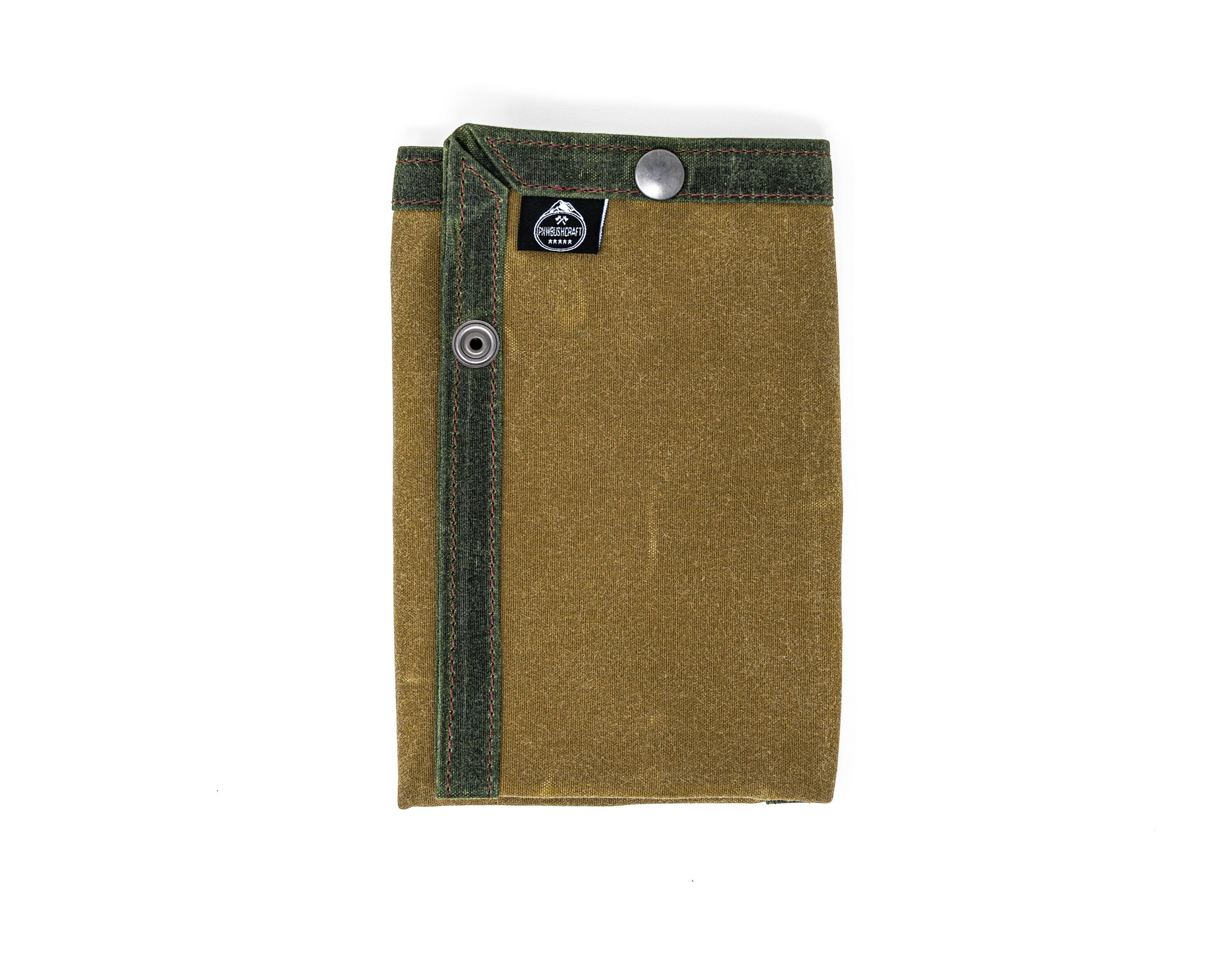 PNW Bushcraft XL Waxed Canvas Travel Tray – Large Foldable EDC Dump Tray - Image 6